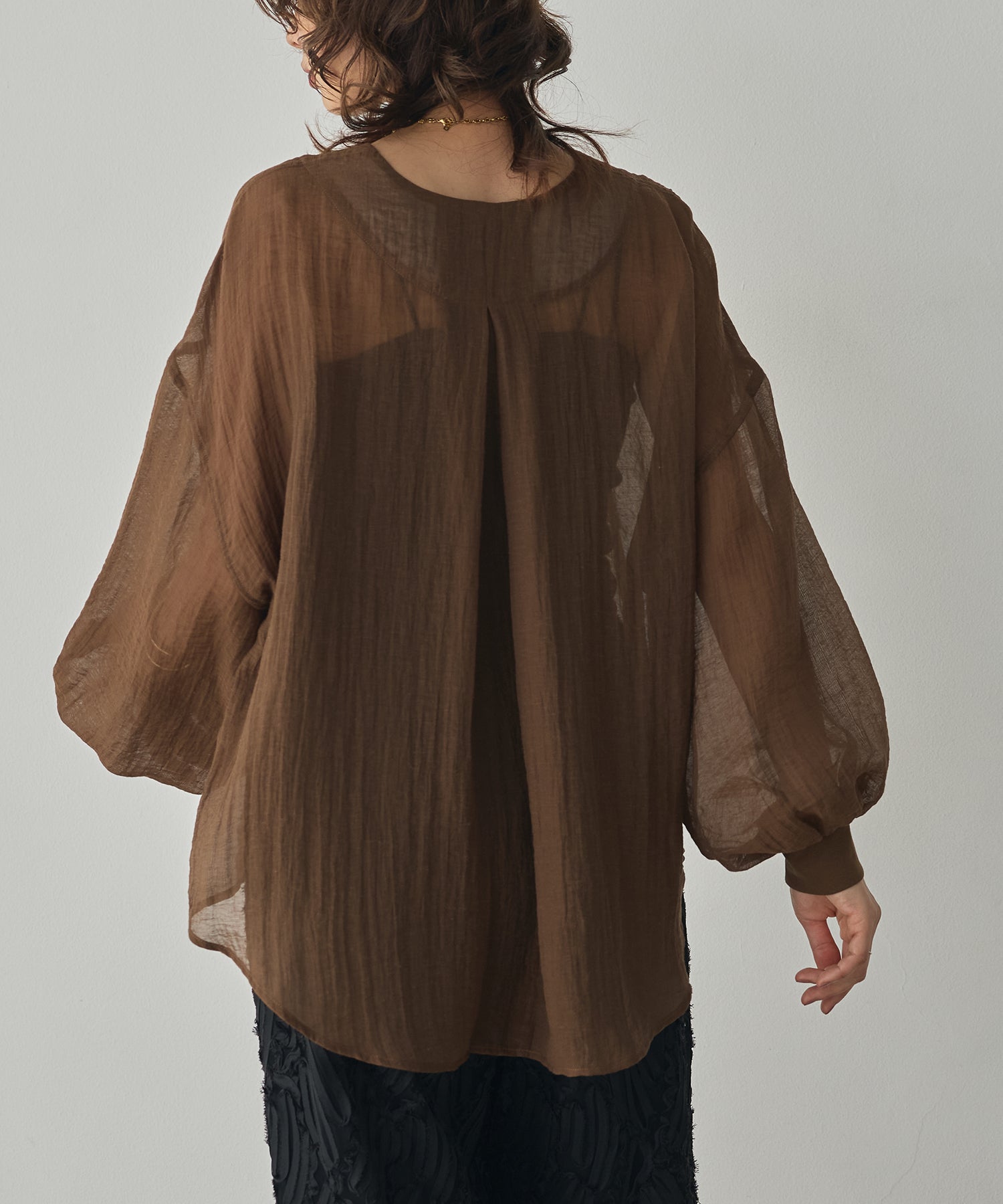 SHEER CARDIGAN