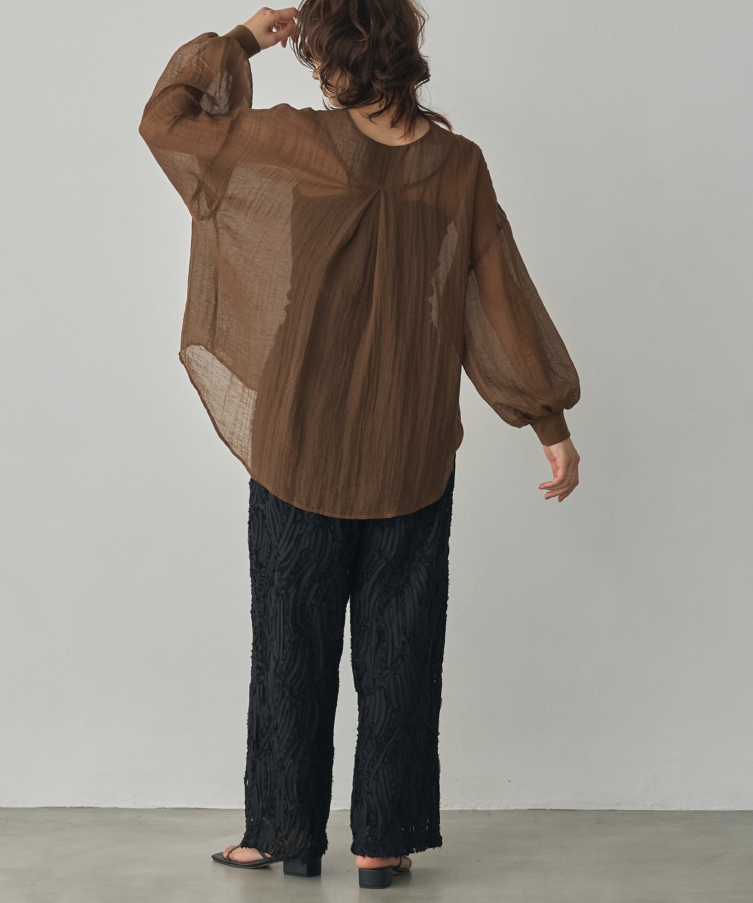 SHEER CARDIGAN