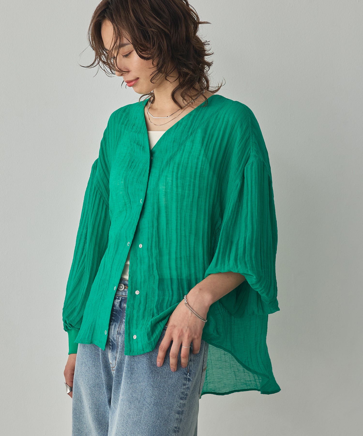SHEER CARDIGAN