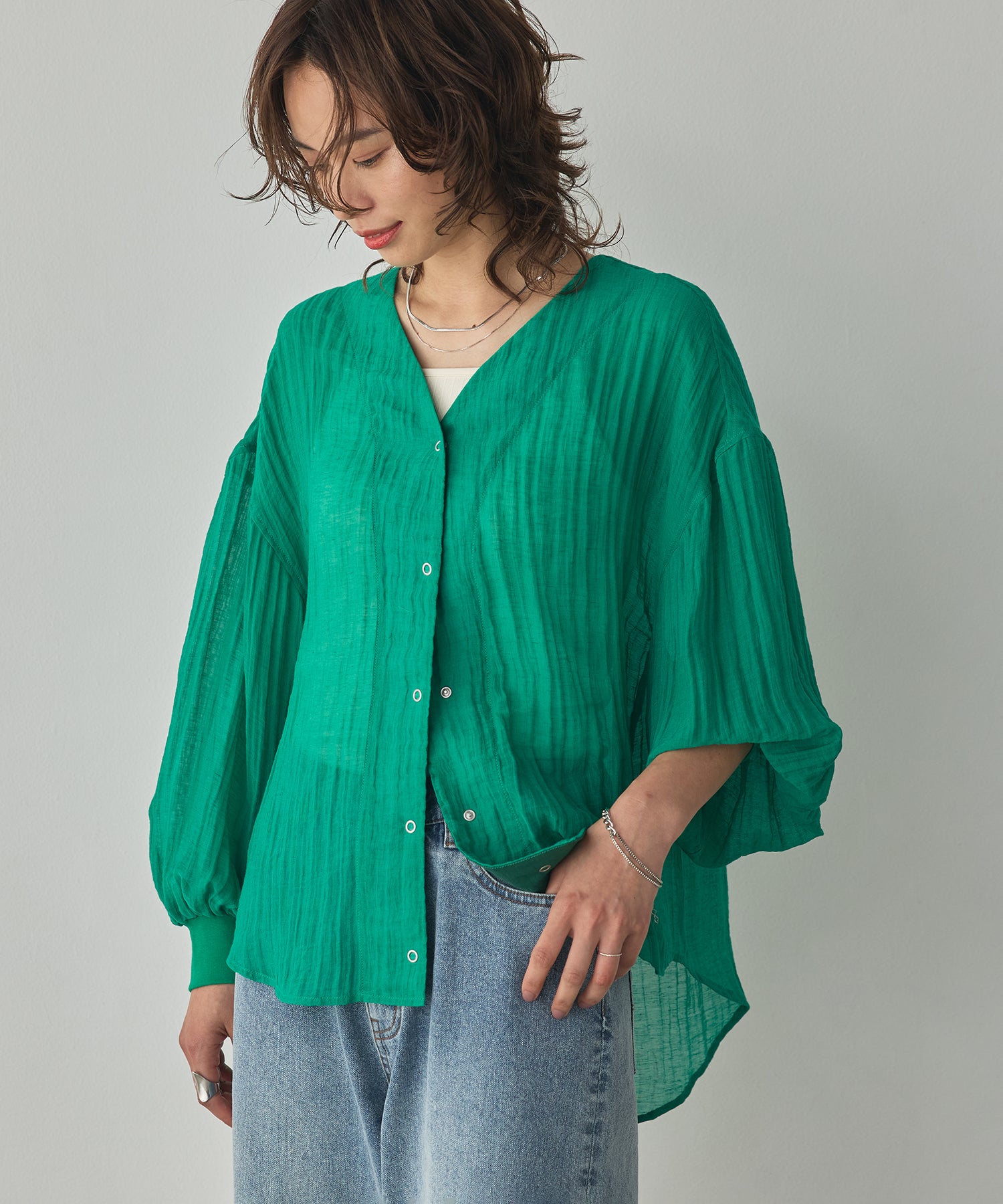 SHEER CARDIGAN