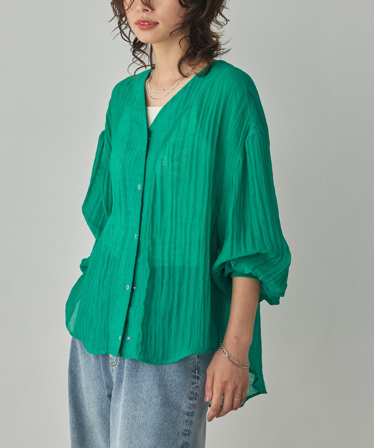 SHEER CARDIGAN