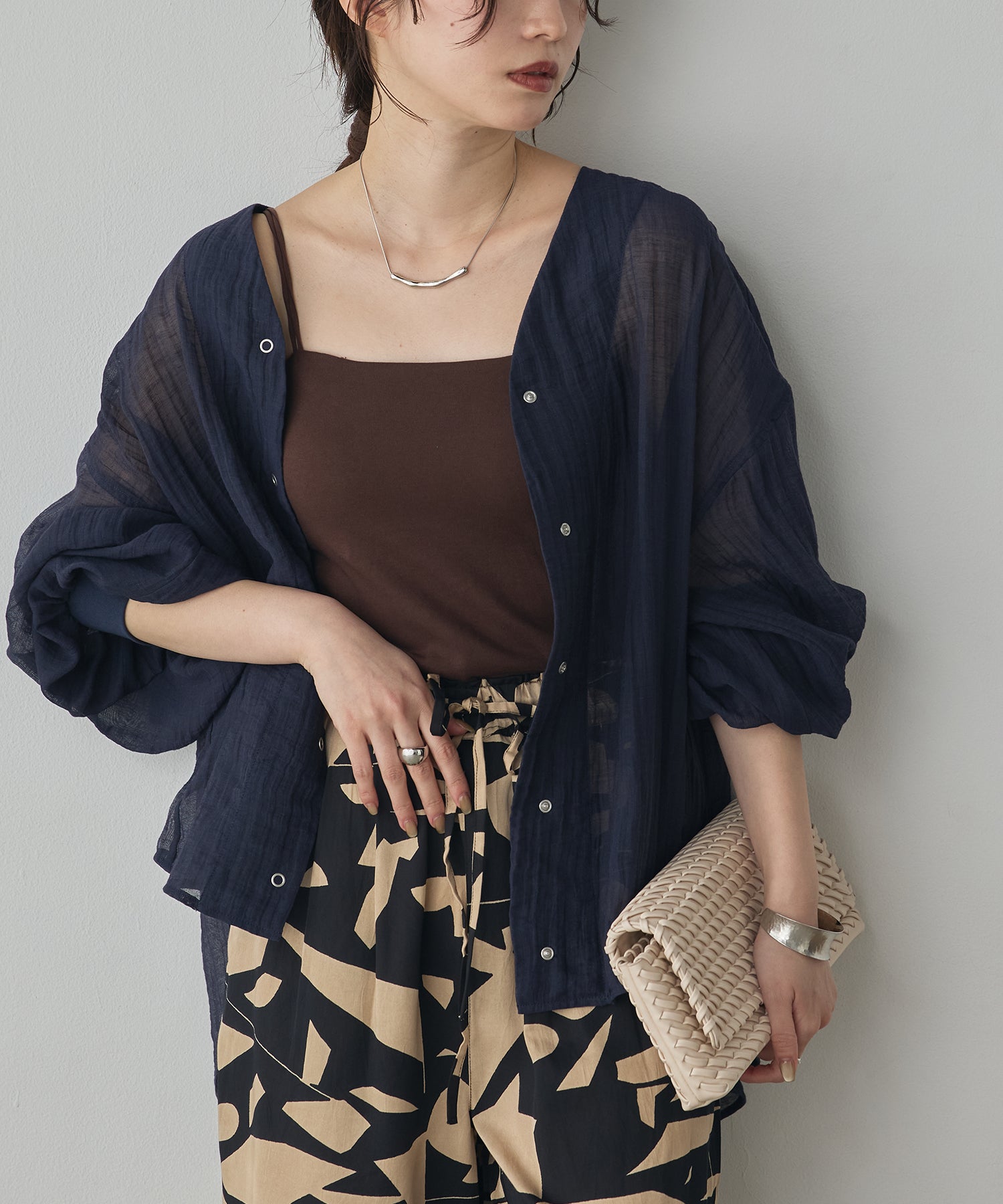 SHEER CARDIGAN