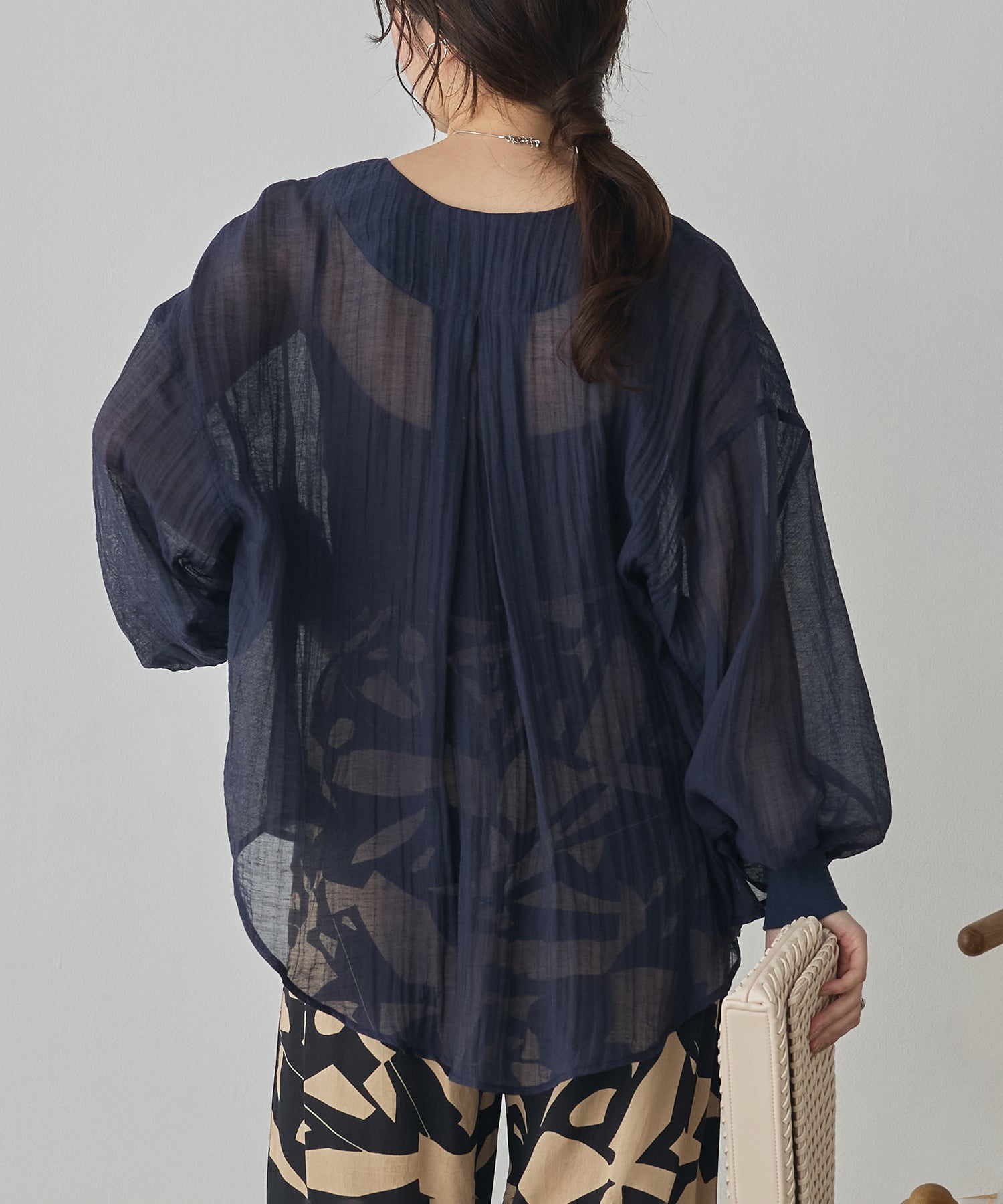 SHEER CARDIGAN