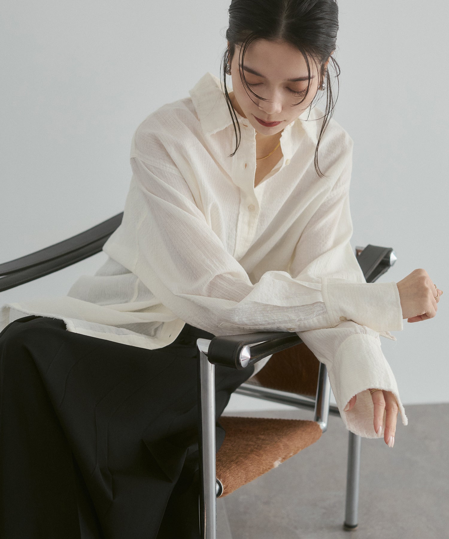 DOBBY STRIPE SHIRT