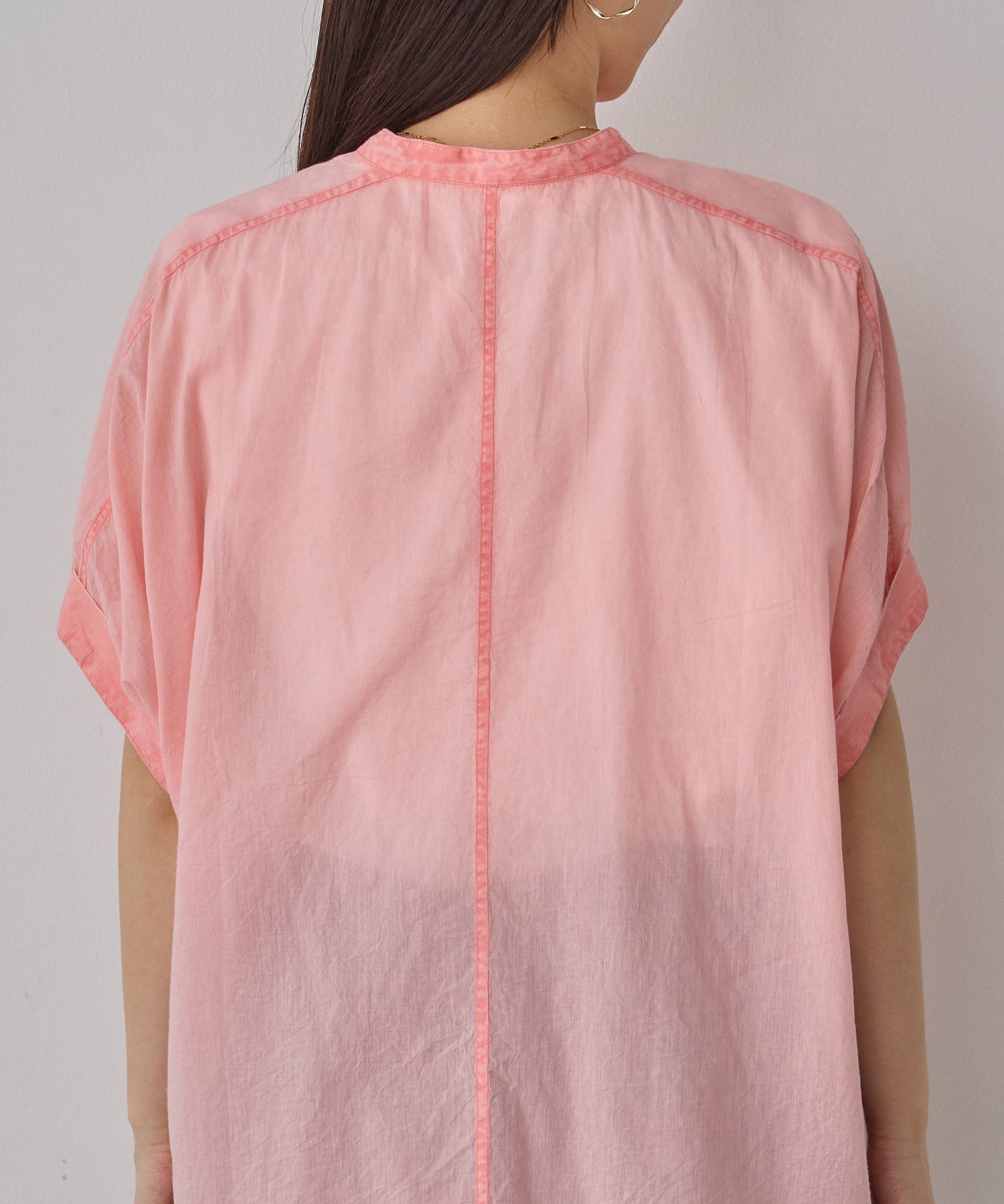 ACID-WASH SHORT-SLEEVE SHIRT