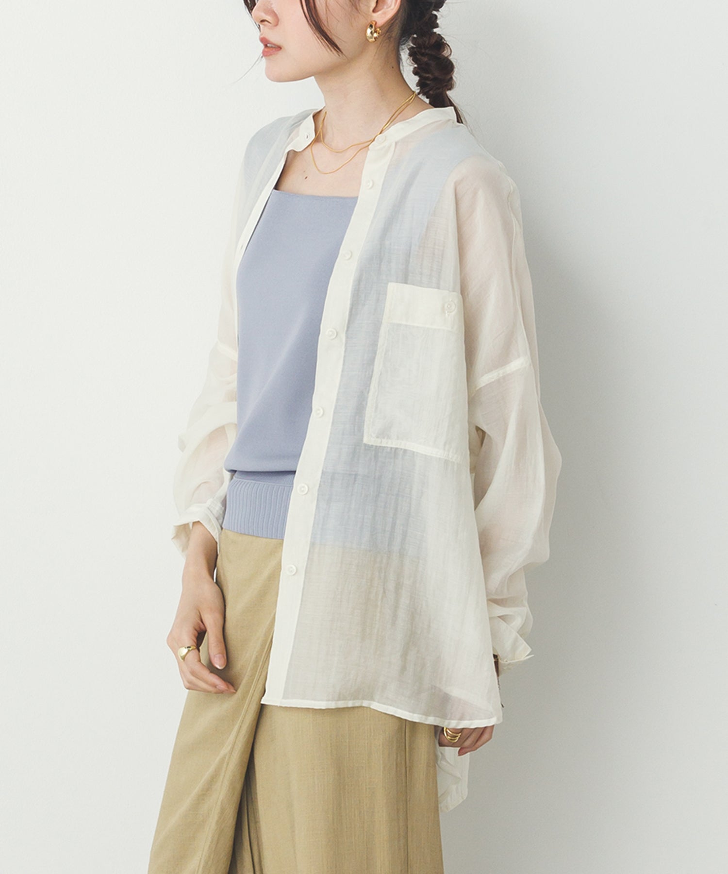 【WEB限定/別注】オーバーシアーシャツ