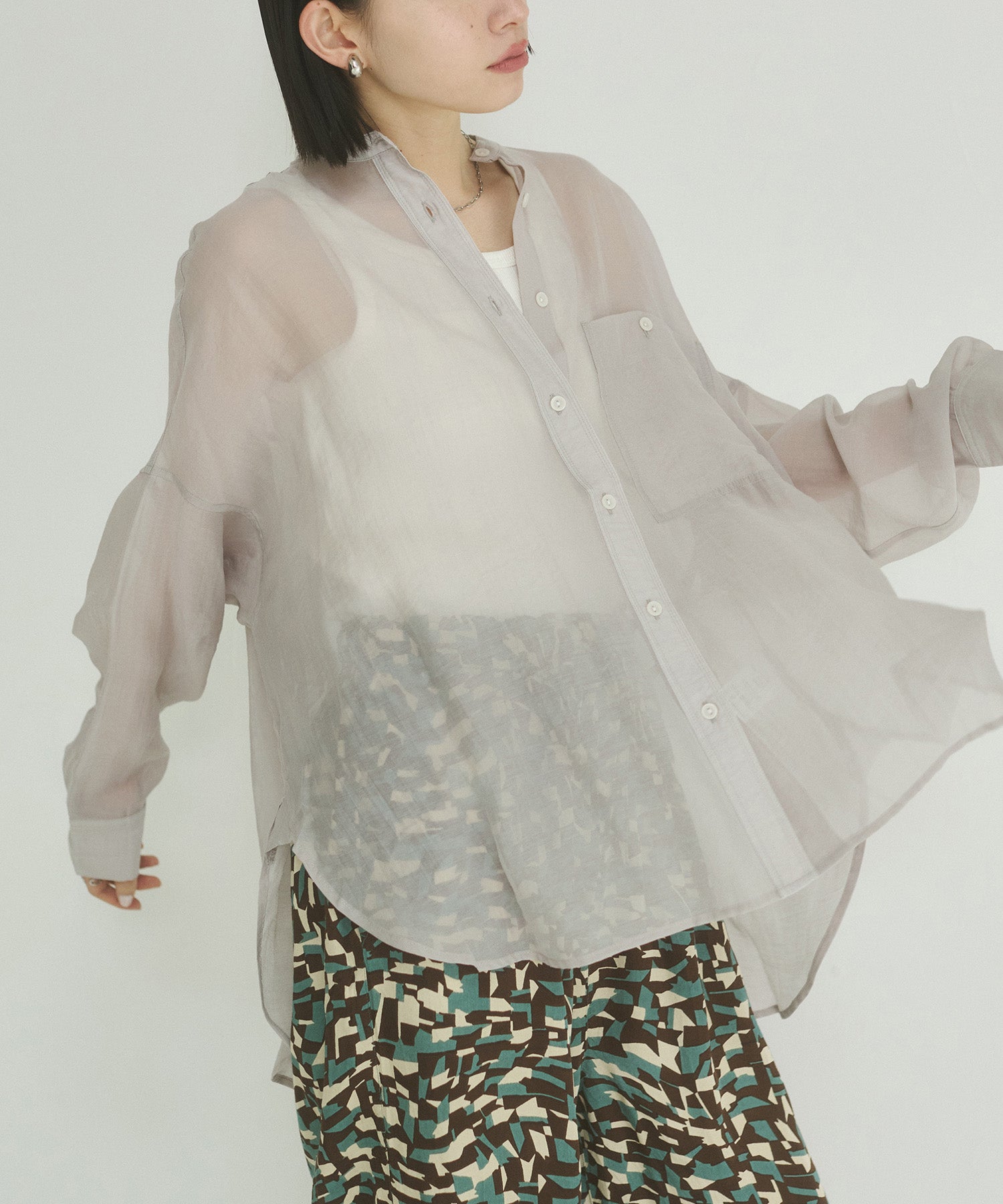 【WEB限定/別注】オーバーシアーシャツ