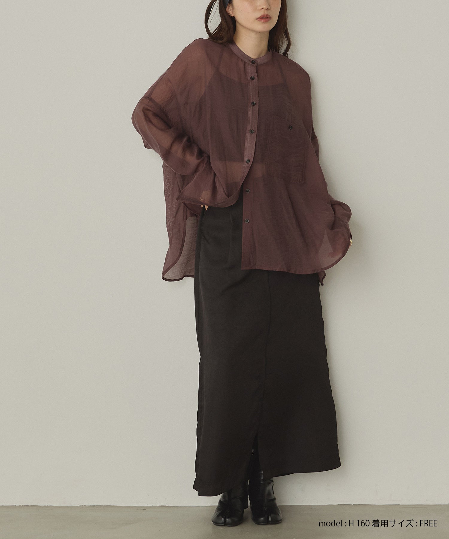 【WEB限定/別注】オーバーシアーシャツ