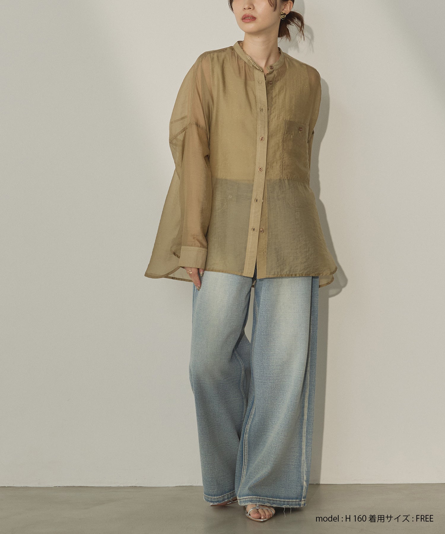 【WEB限定/別注】オーバーシアーシャツ