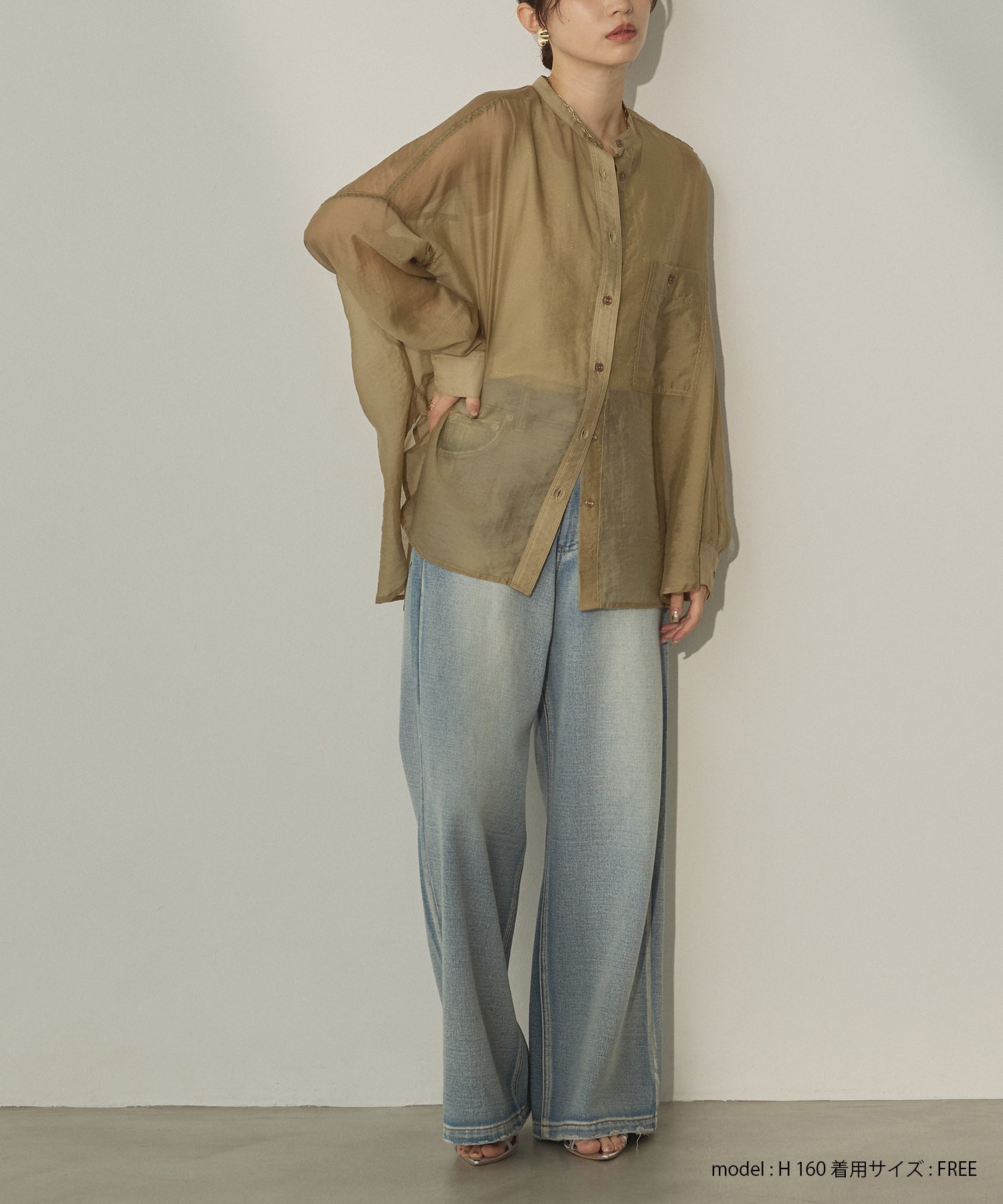 【WEB限定/別注】オーバーシアーシャツ