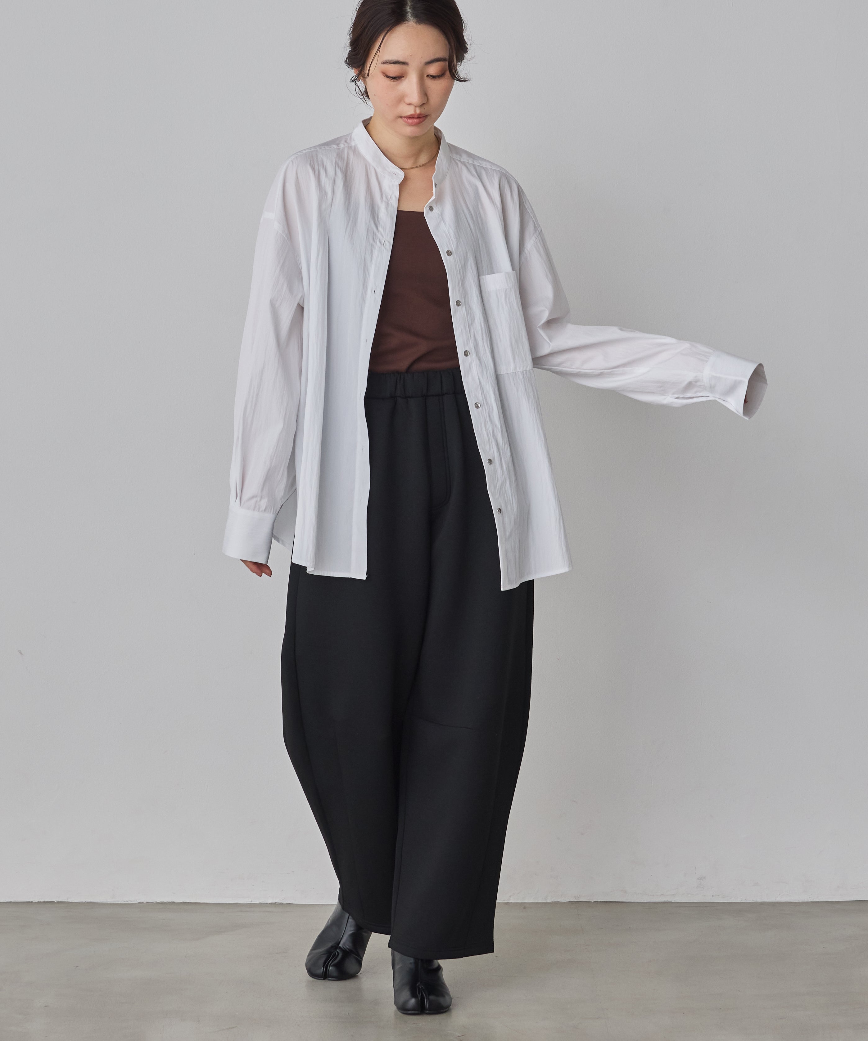 model : H160 着用サイズ : FREE