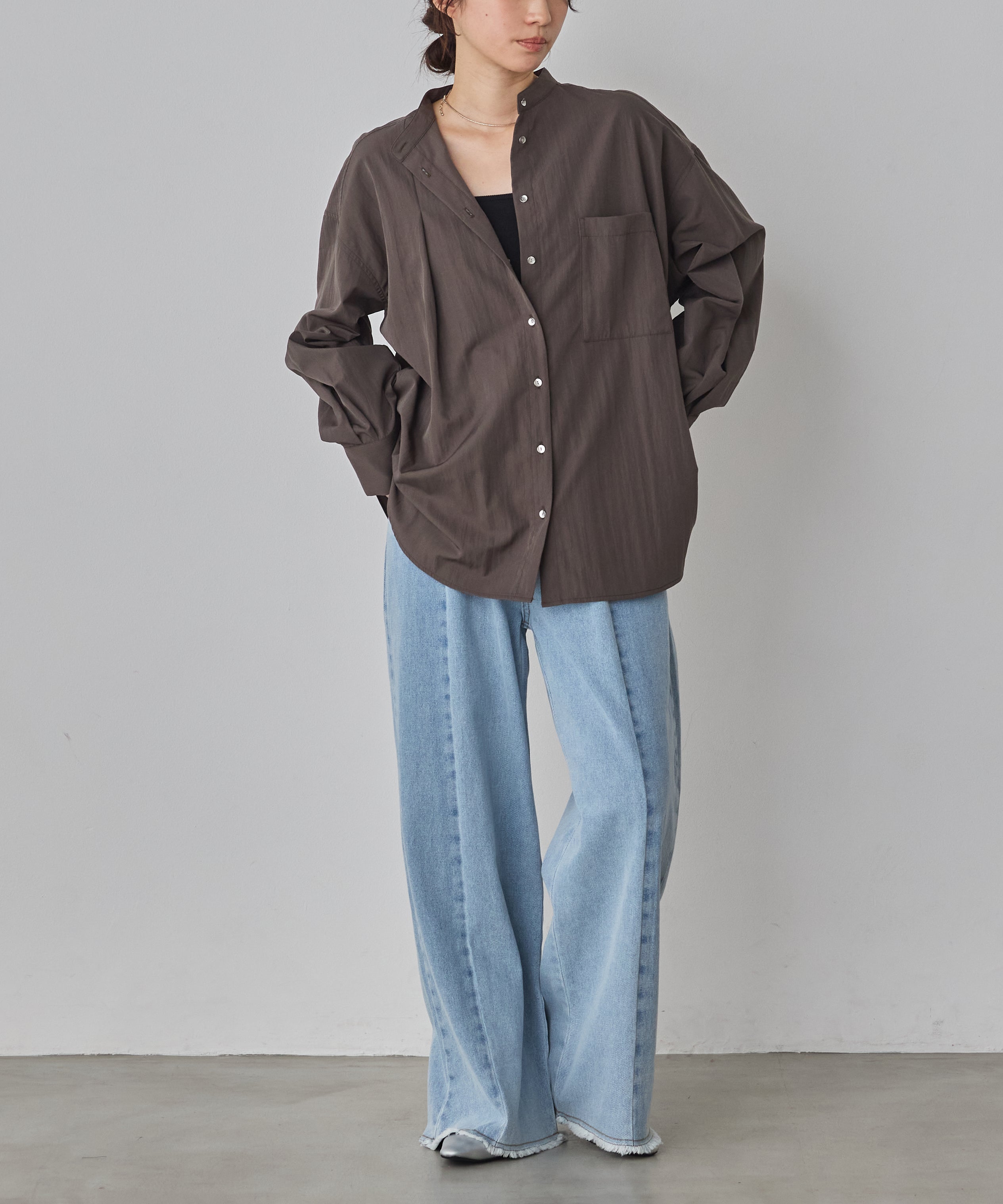 model : H160 着用サイズ : FREE