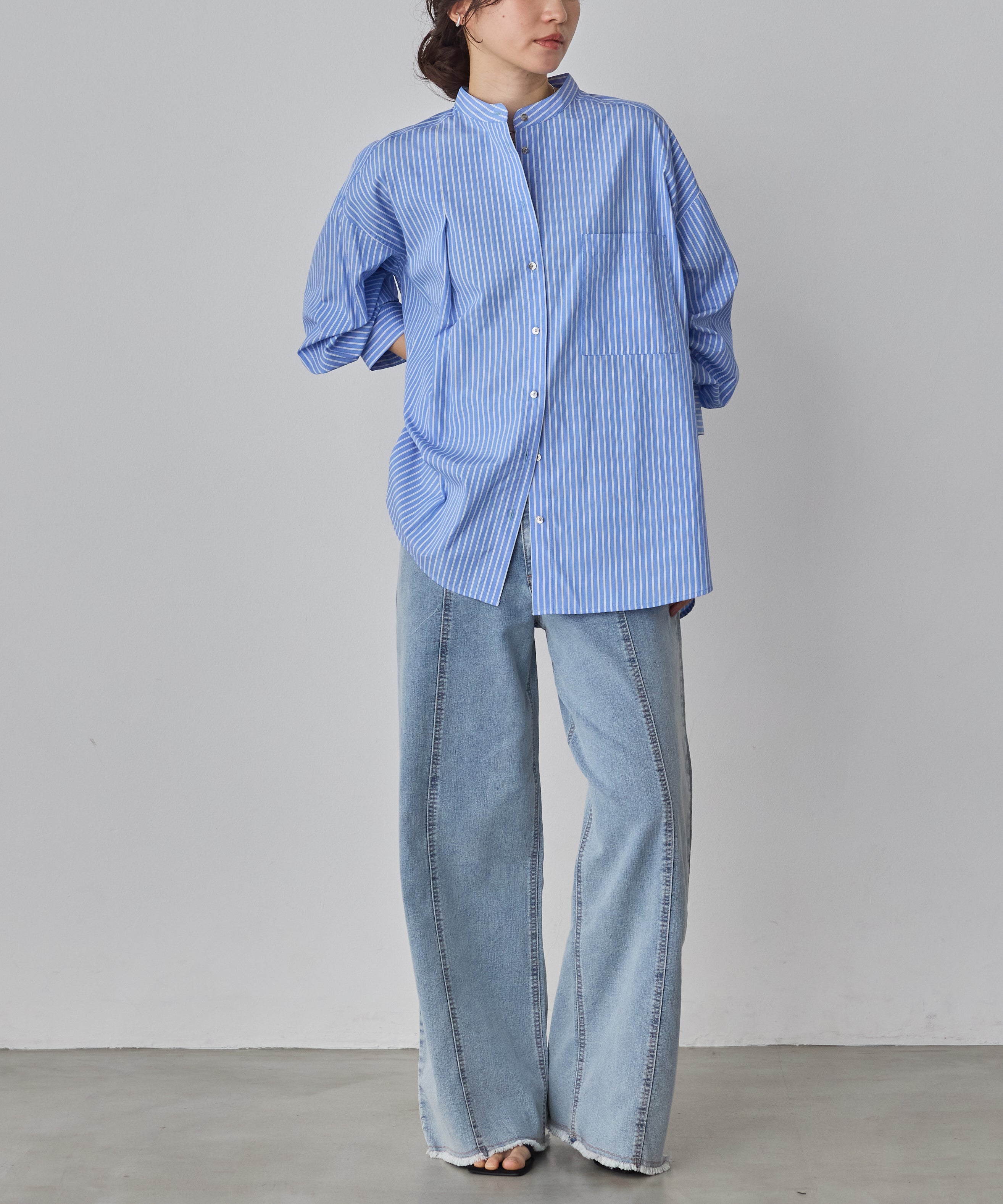 model : H160 着用サイズ : FREE