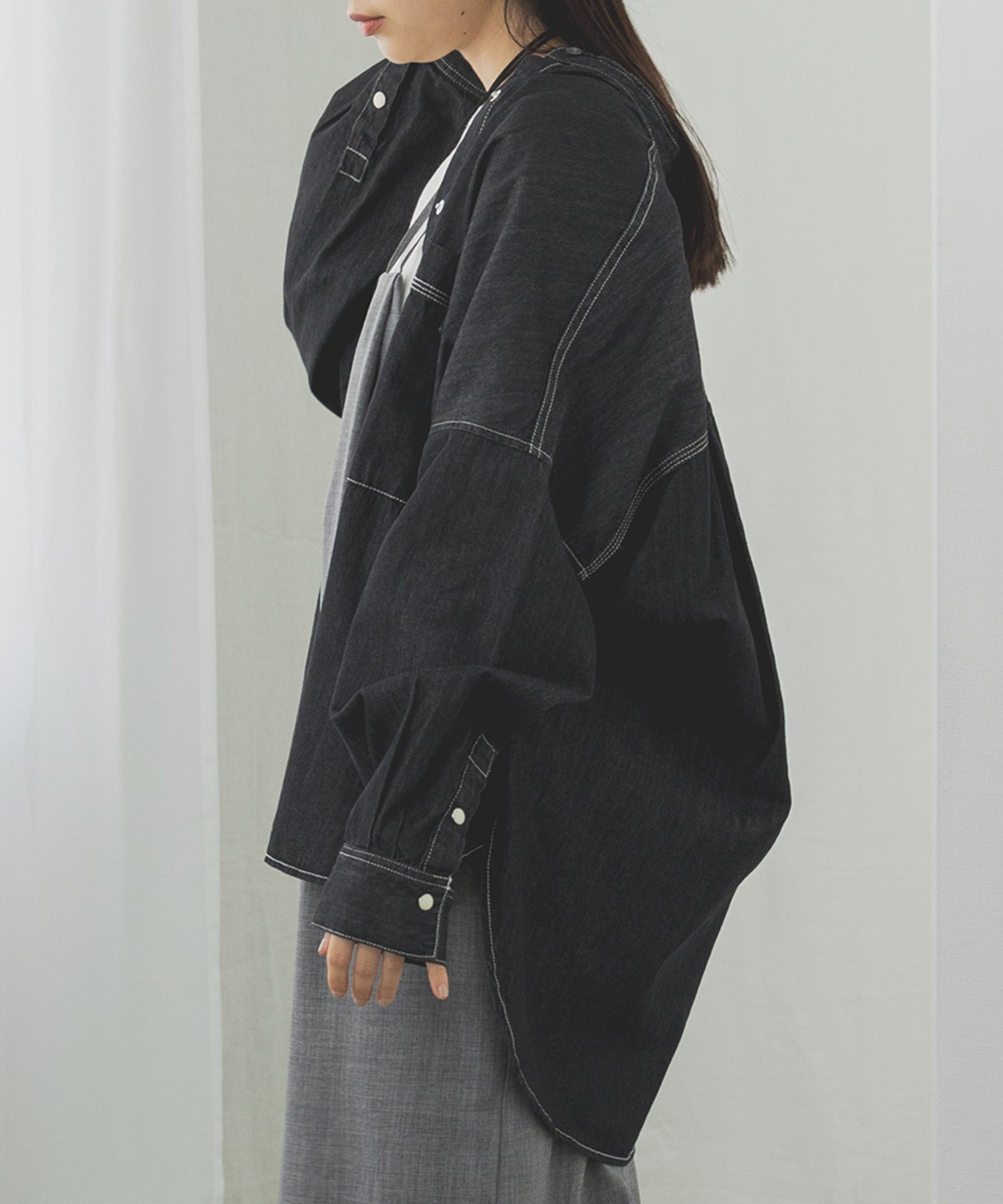 【新色追加】デニムオーバーシャツ