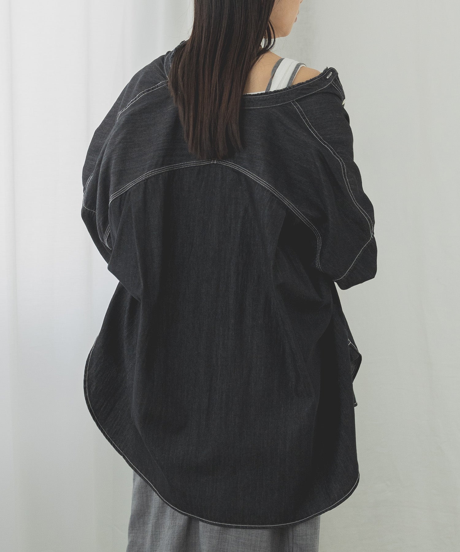 【新色追加】デニムオーバーシャツ