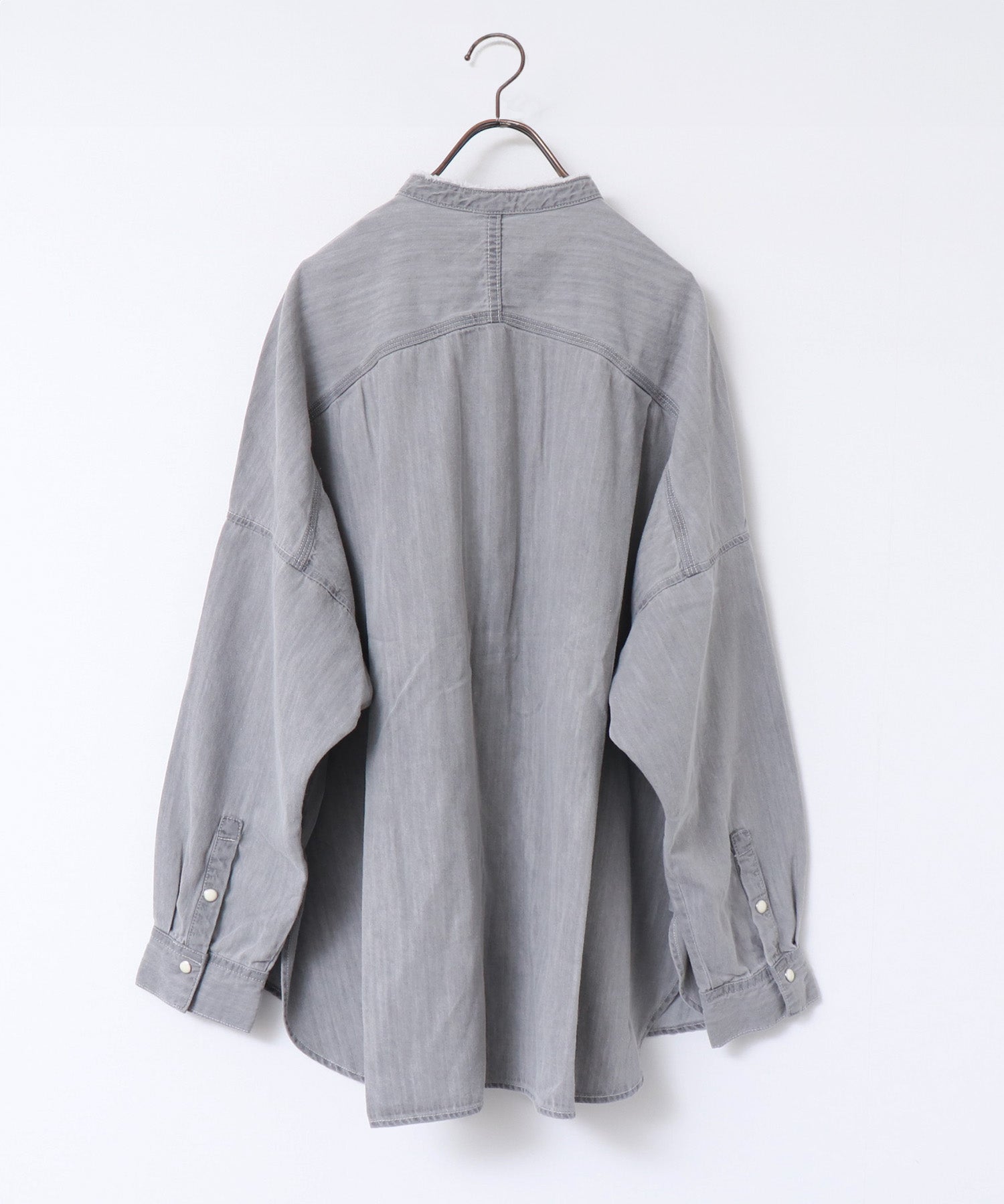 【新色追加】デニムオーバーシャツ