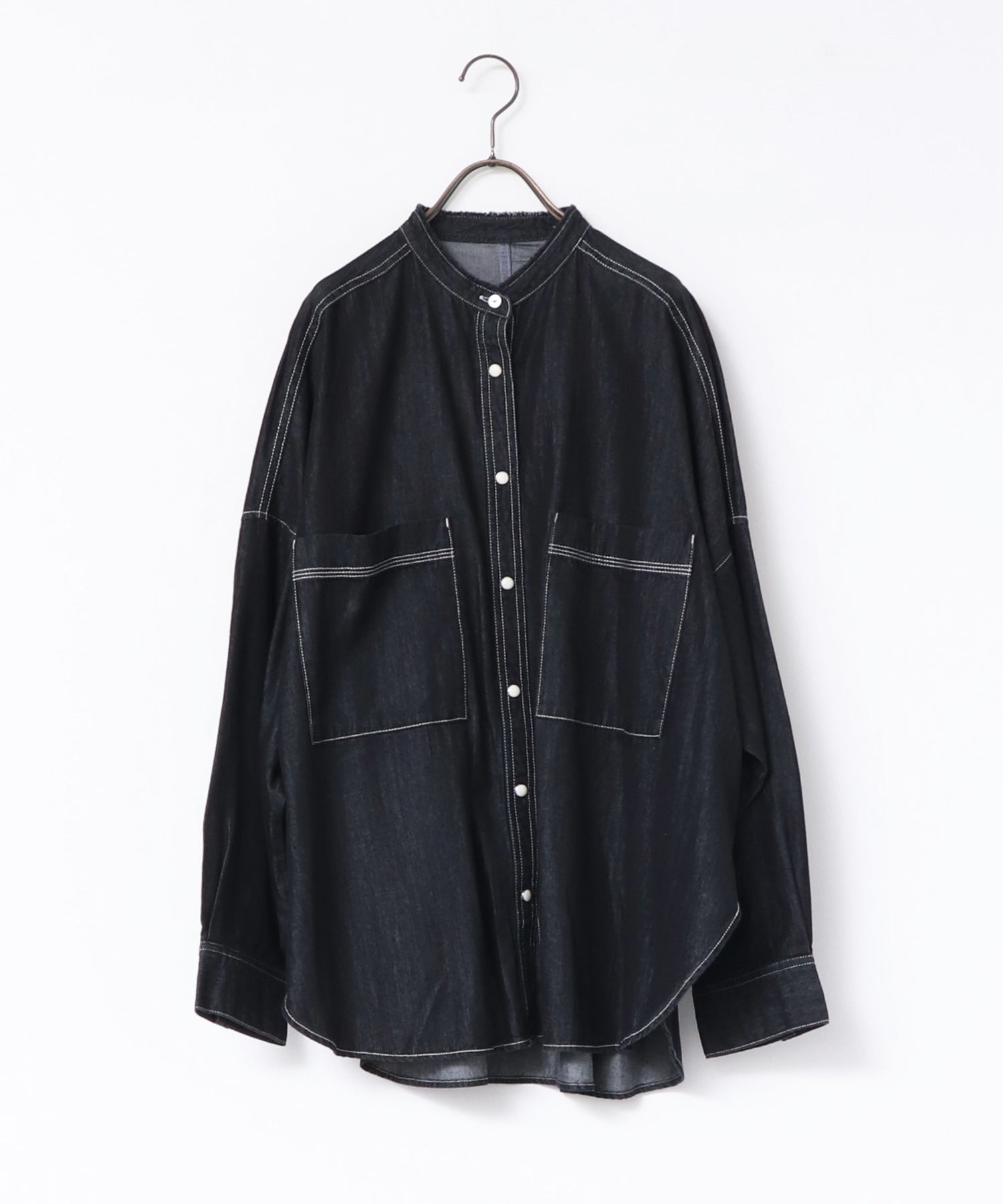 【新色追加】デニムオーバーシャツ