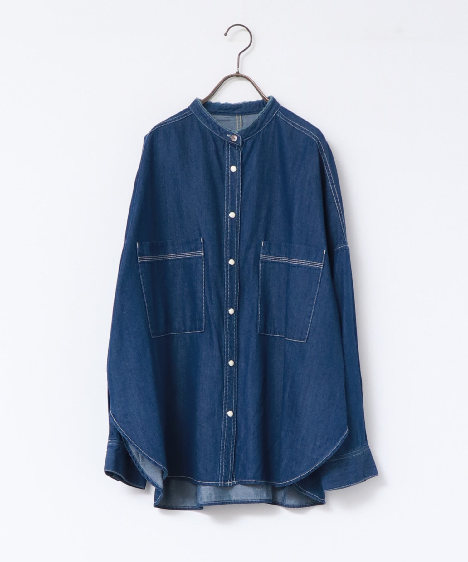 【新色追加】デニムオーバーシャツ