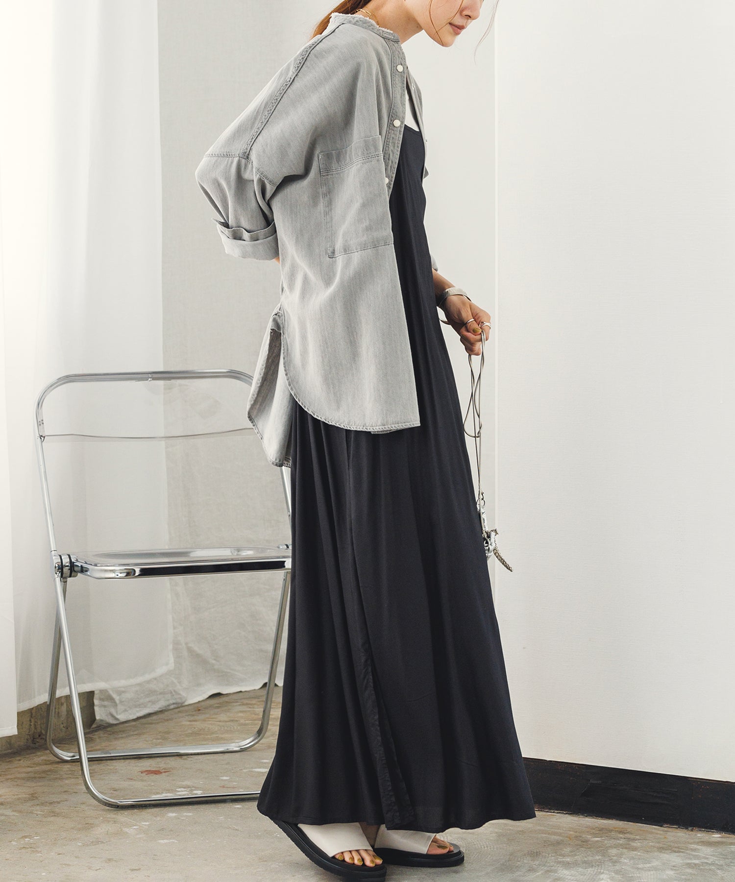 【新色追加】デニムオーバーシャツ