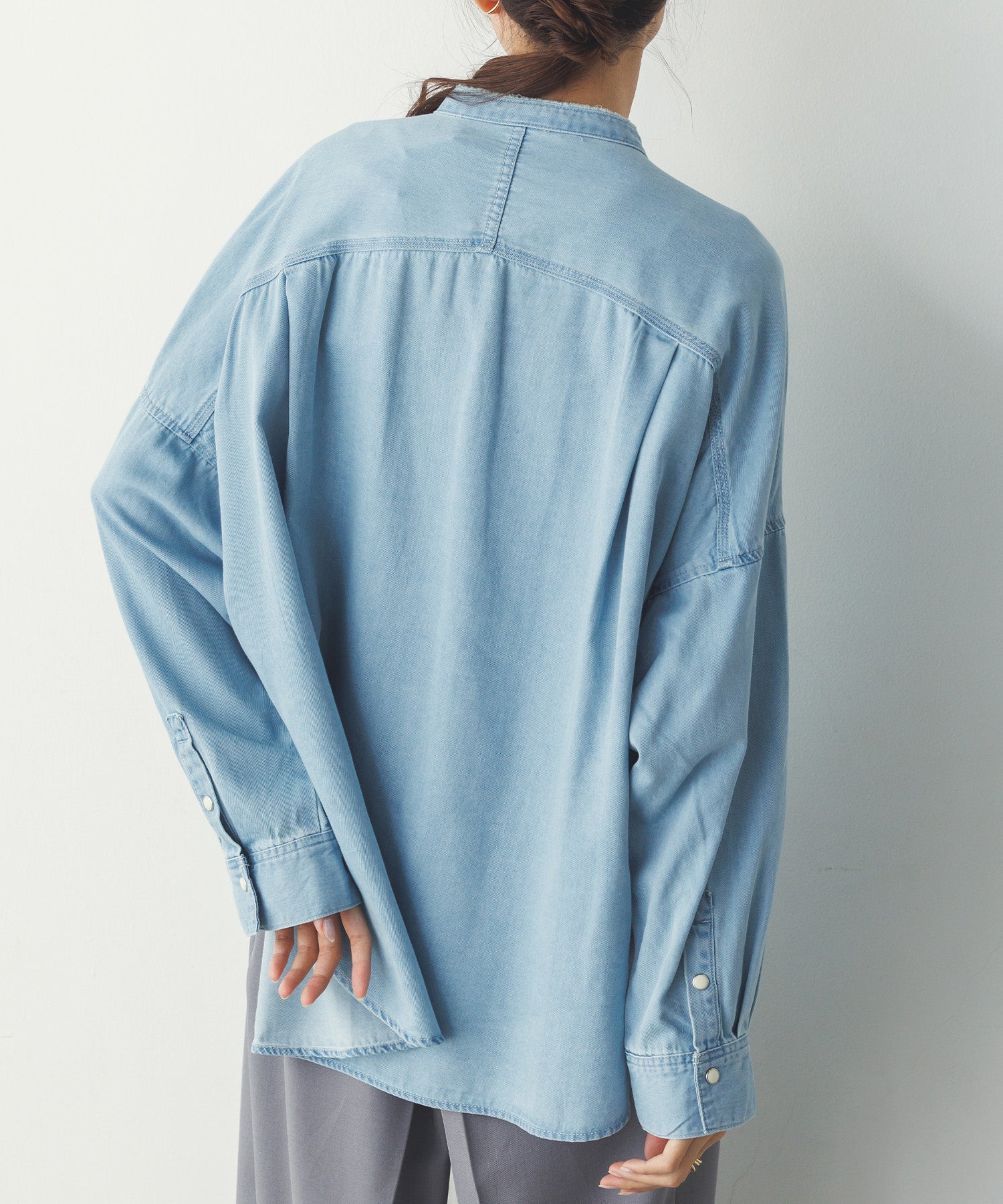 【新色追加】デニムオーバーシャツ