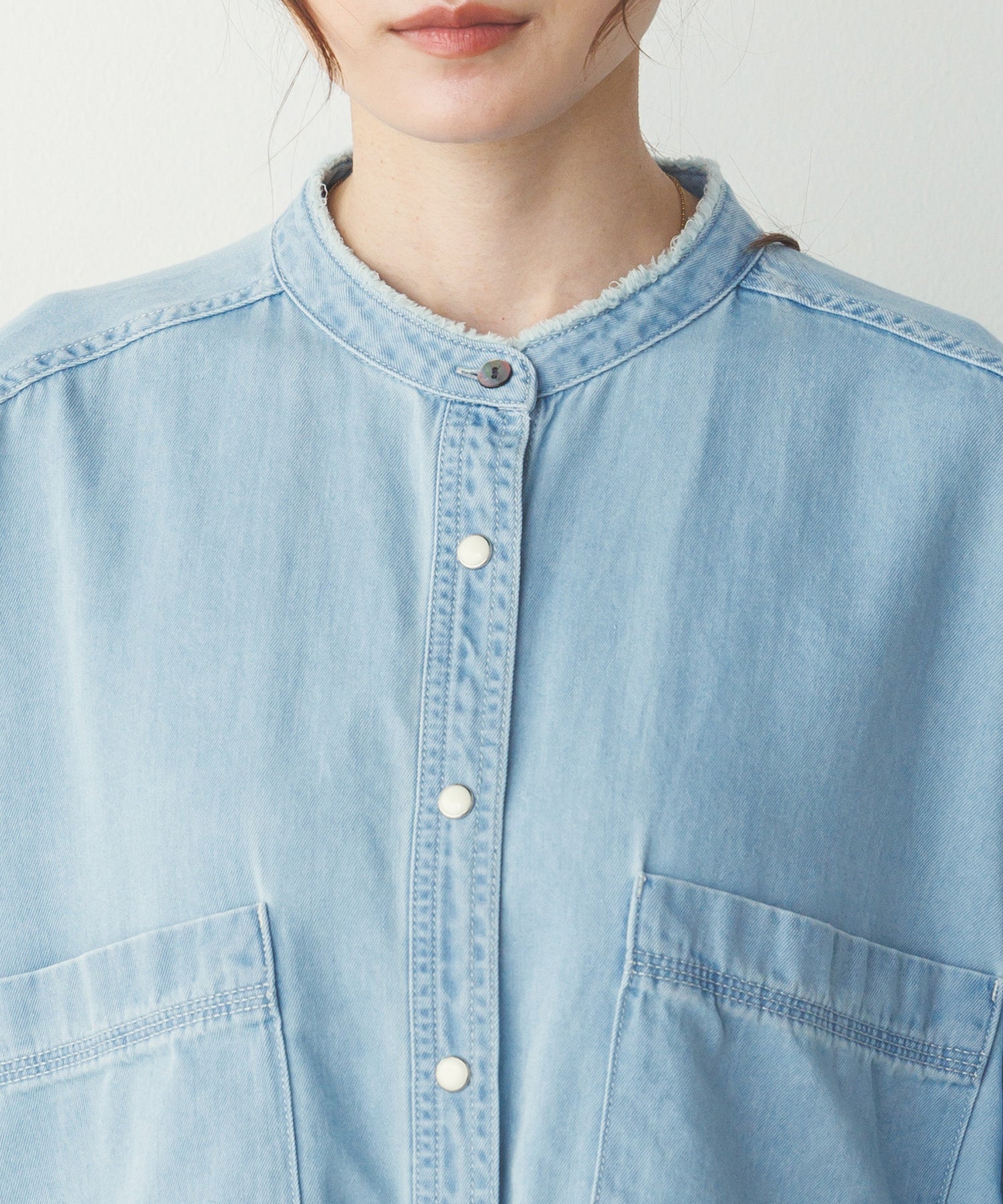 【新色追加】デニムオーバーシャツ