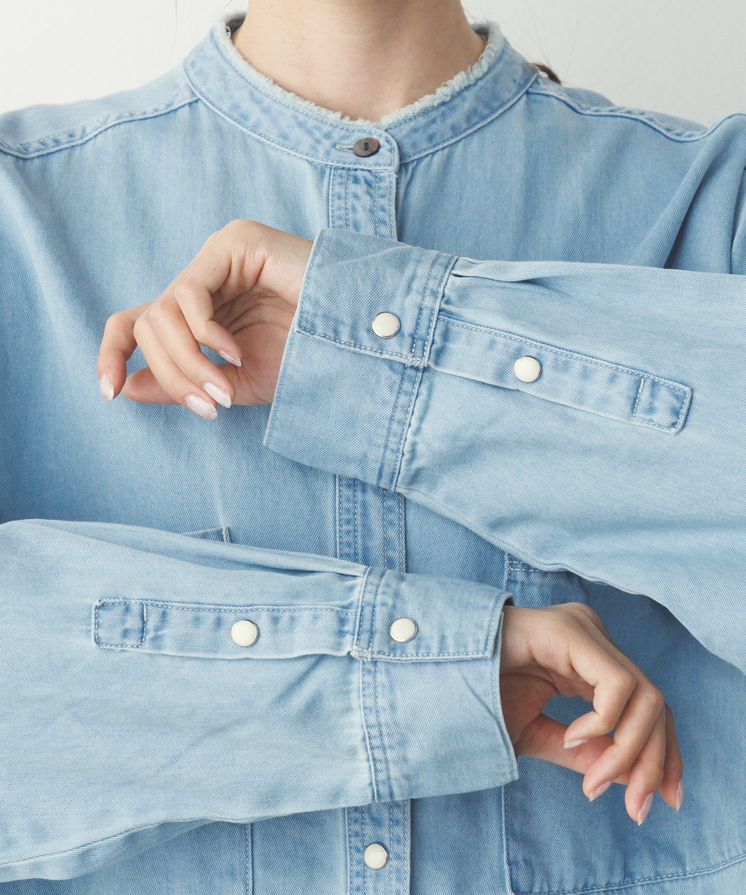 【新色追加】デニムオーバーシャツ