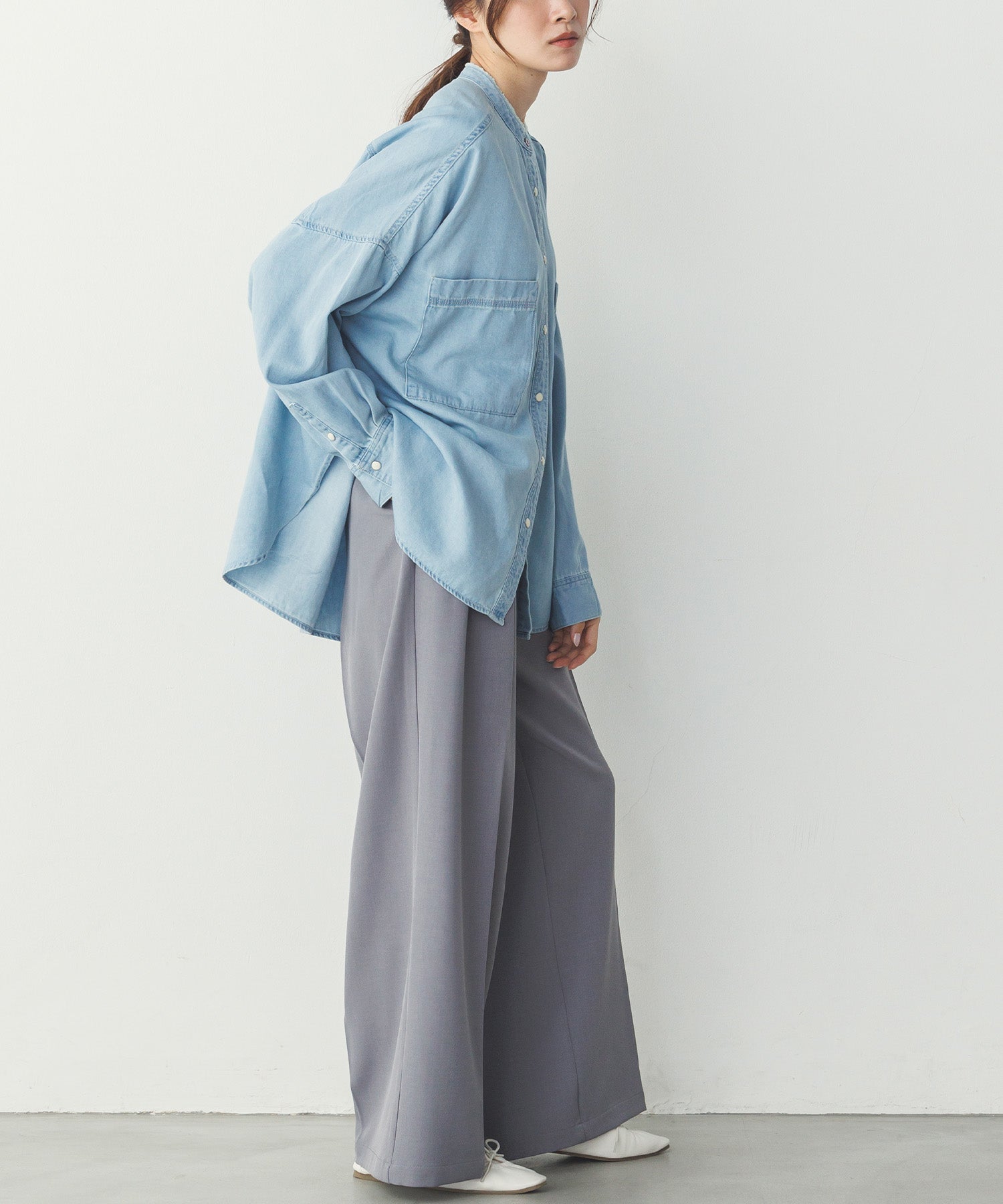 【新色追加】デニムオーバーシャツ