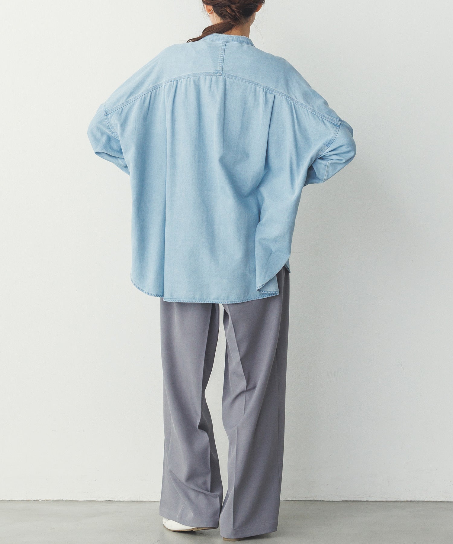 【新色追加】デニムオーバーシャツ