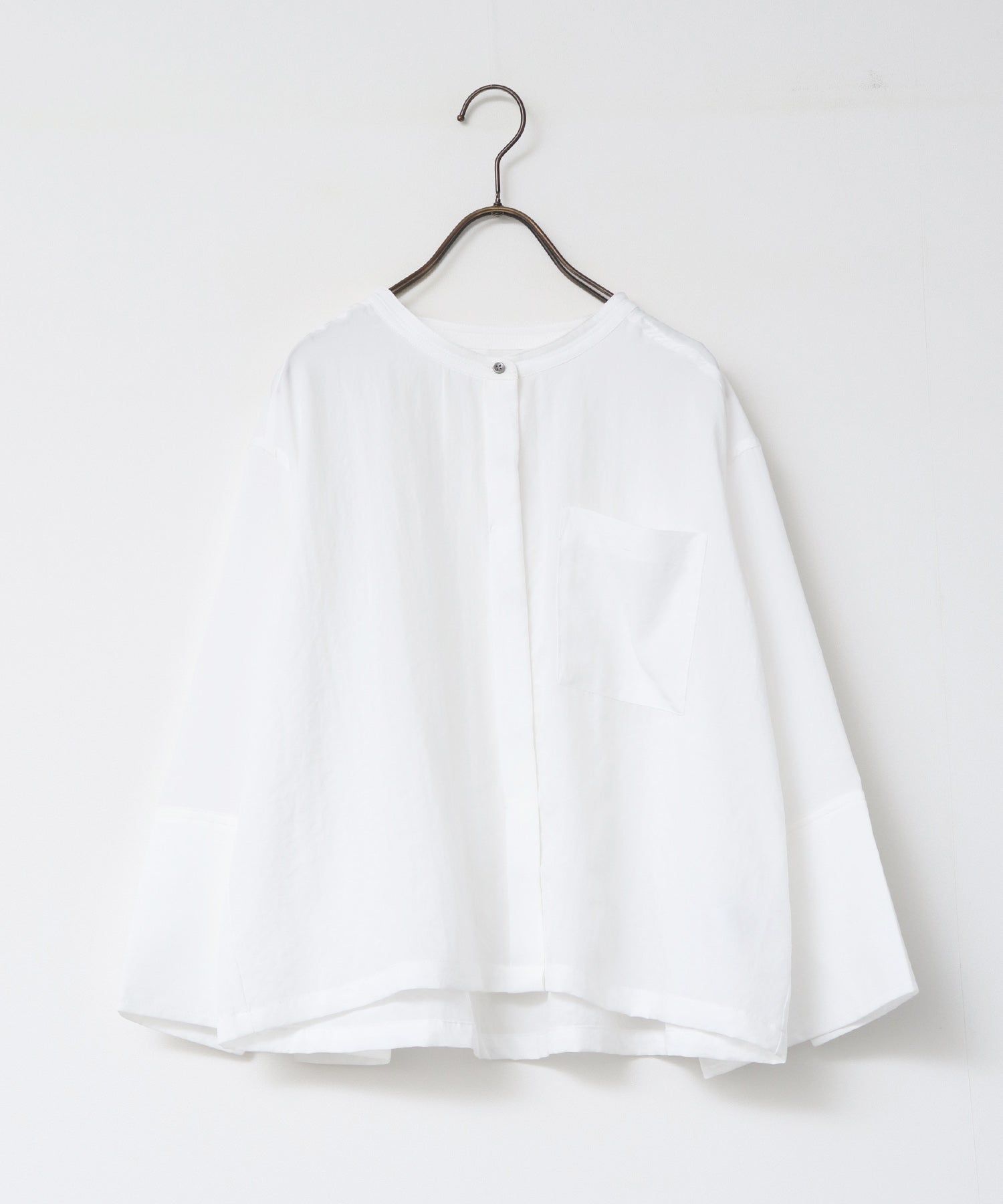 スパンローン カフスポイントシャツ