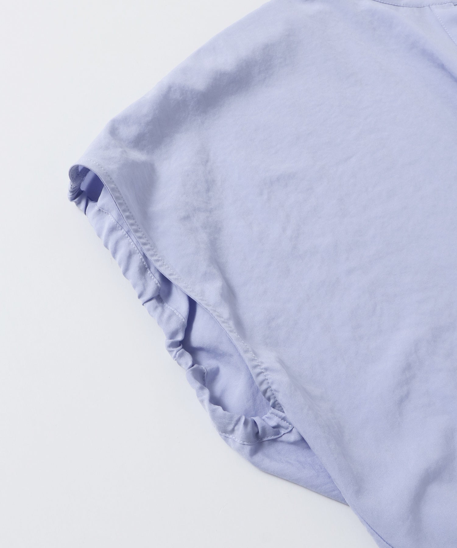 スパンローン ボリュームフレンチブラウス