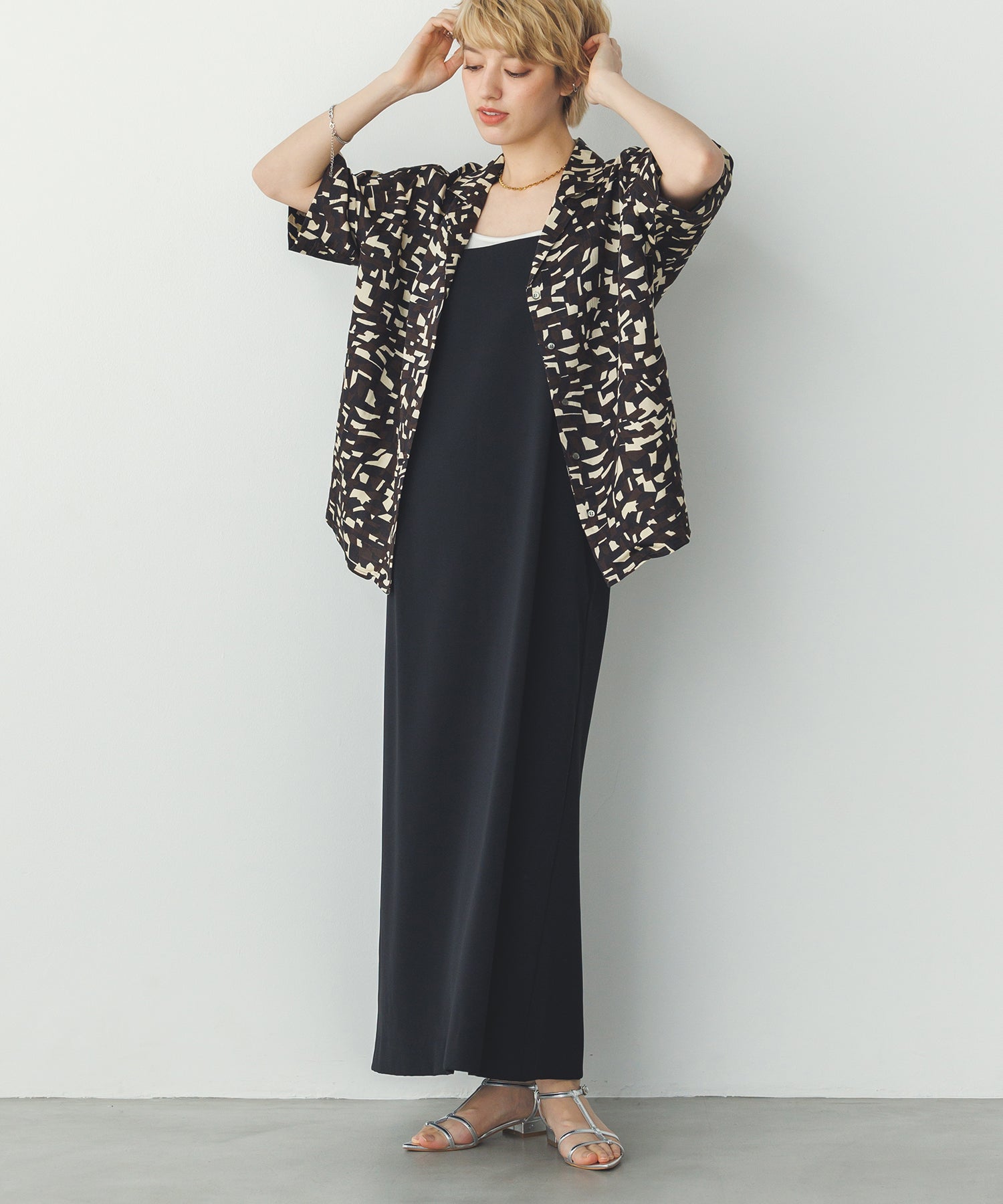 GEOMETRIC PRINT SHIRT