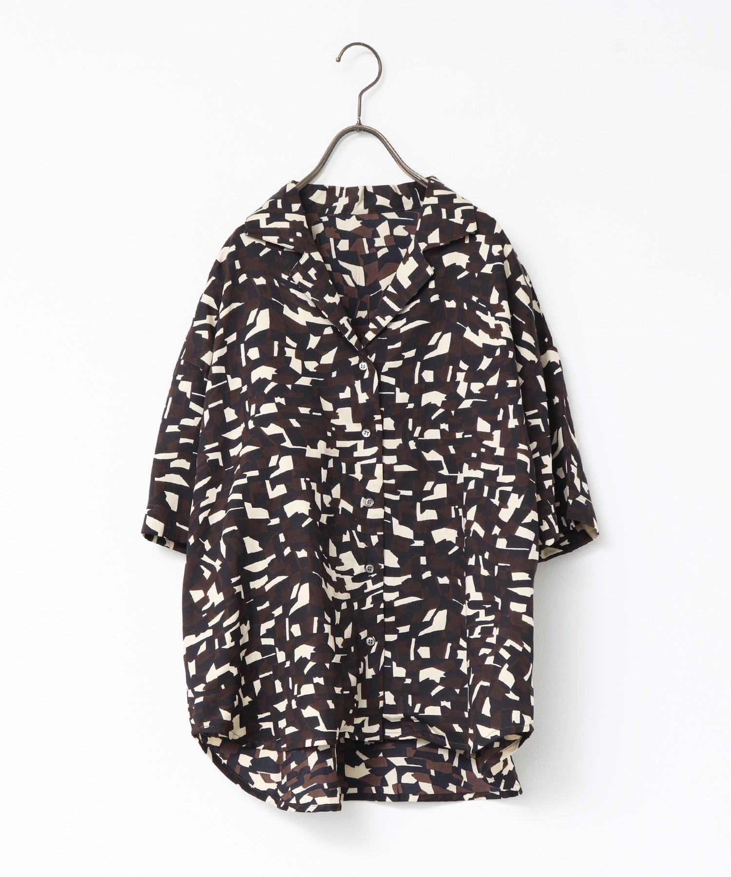 GEOMETRIC PRINT SHIRT
