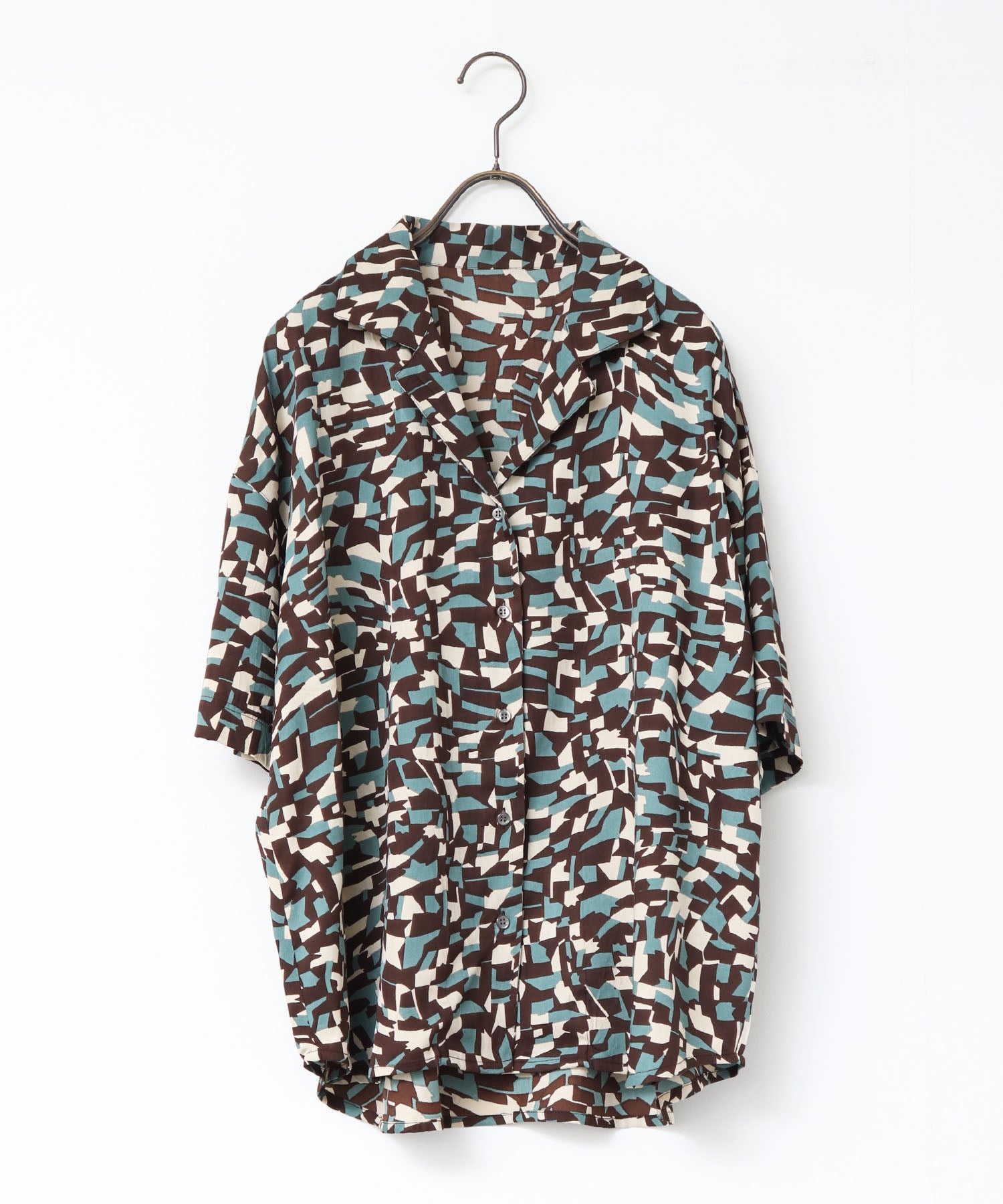 GEOMETRIC PRINT SHIRT