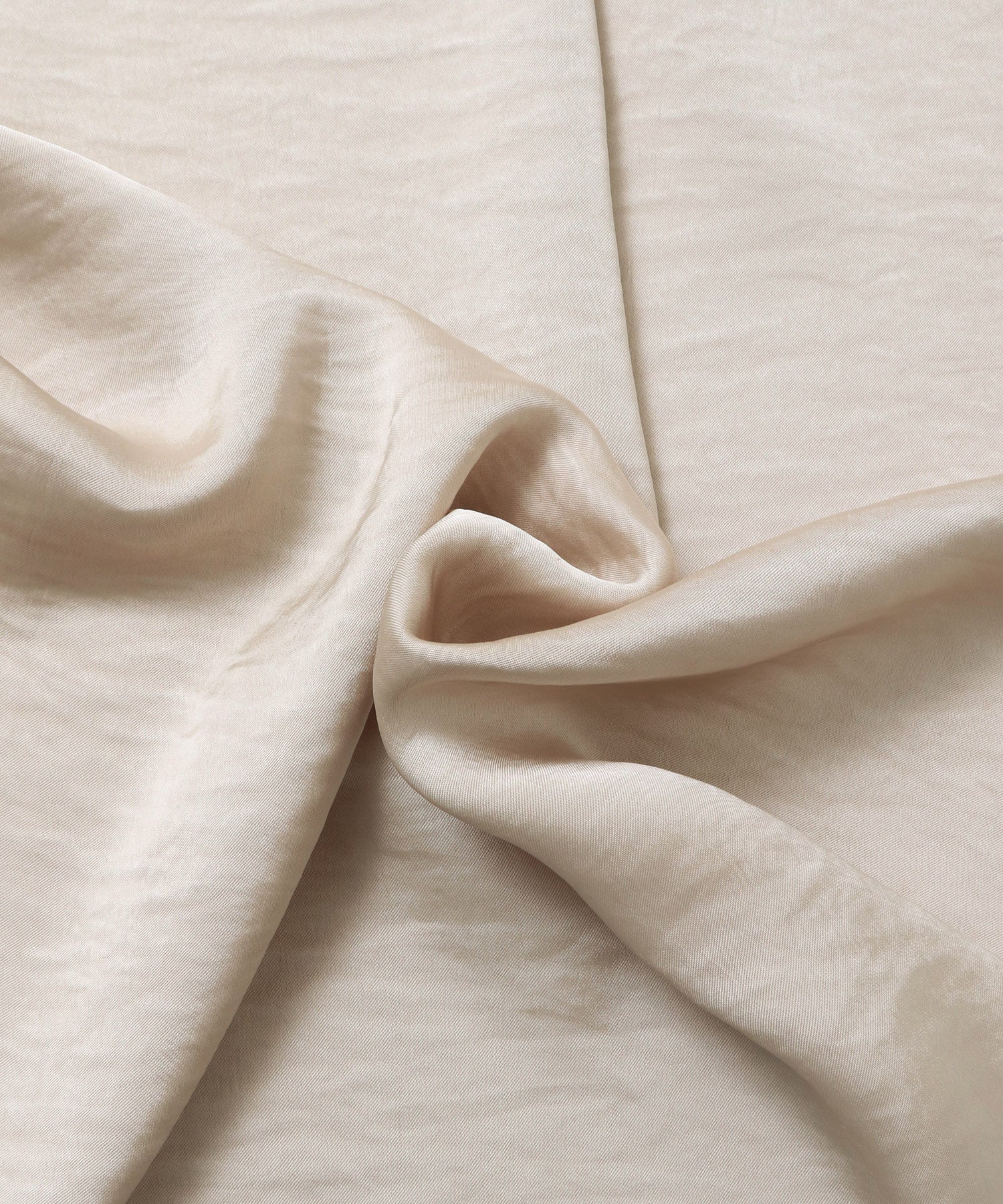 MATTE SATIN TUCK SHIRT