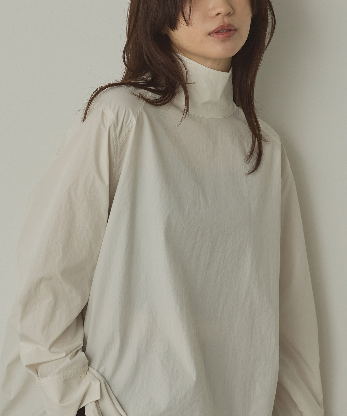 2WAY HIGH NECK SHIRT