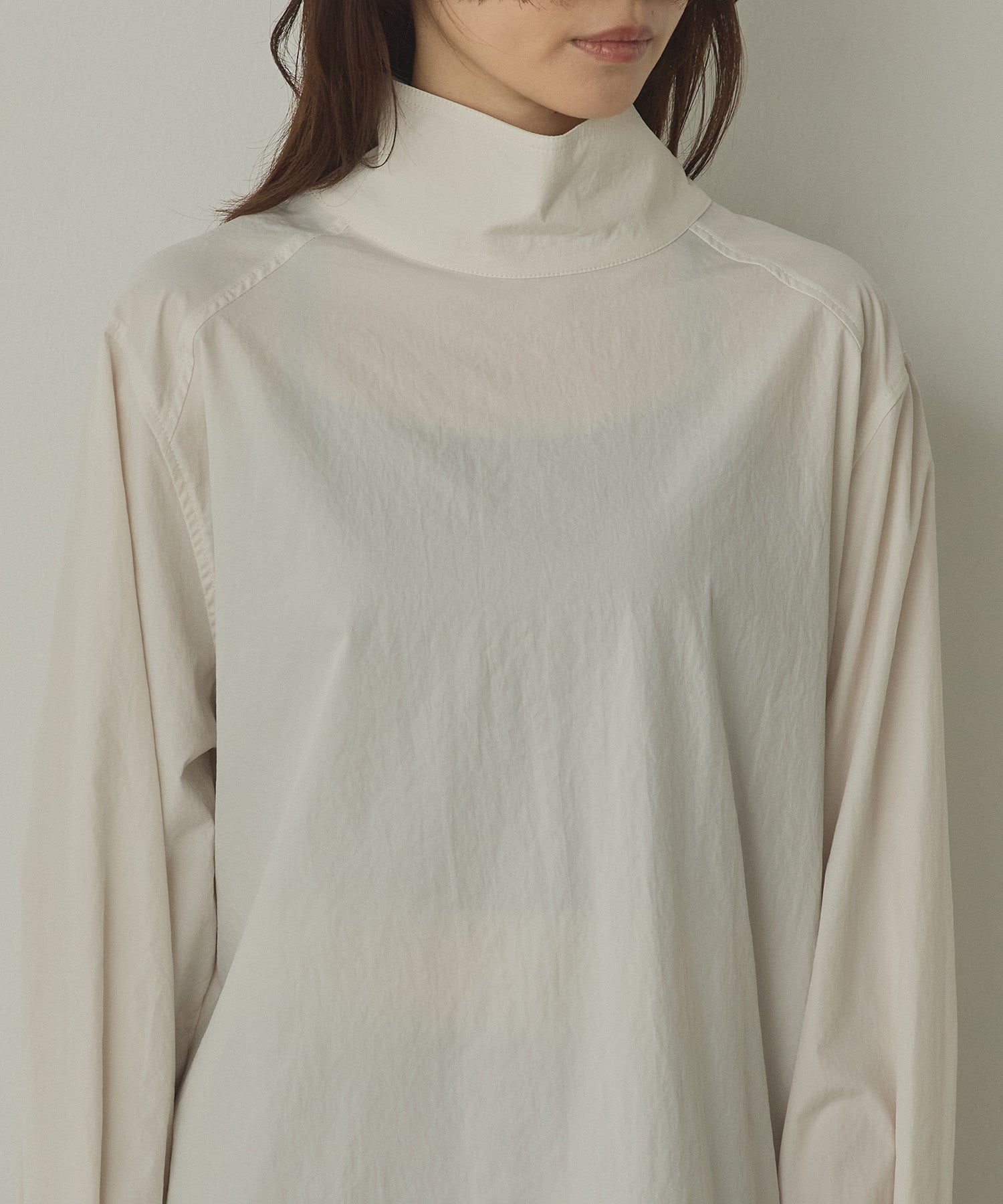 2WAY HIGH NECK SHIRT
