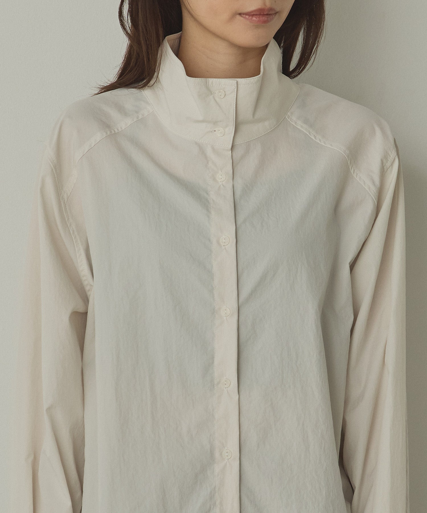 2WAY HIGH NECK SHIRT
