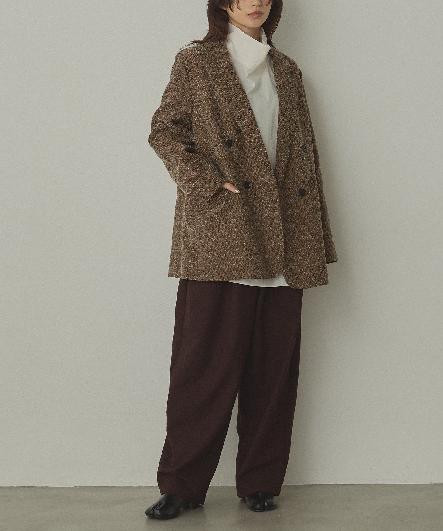 2WAY HIGH NECK SHIRT