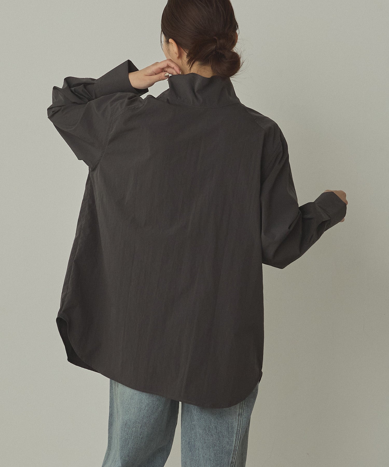 2WAY HIGH NECK SHIRT