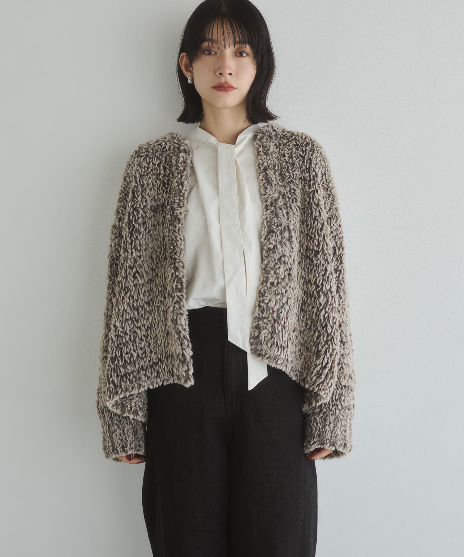 2WAY BOWTIE BLOUSE
