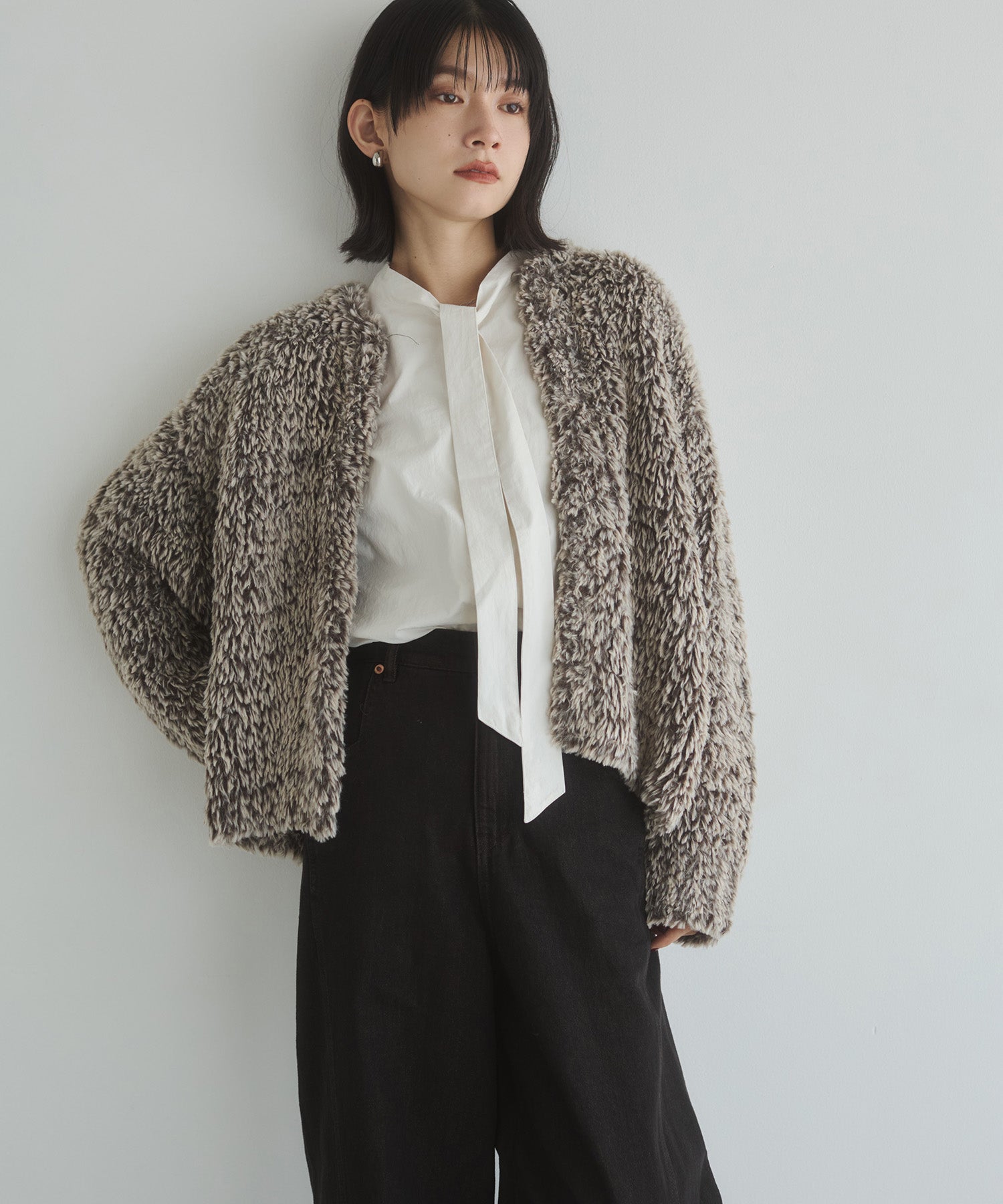 2WAY BOWTIE BLOUSE