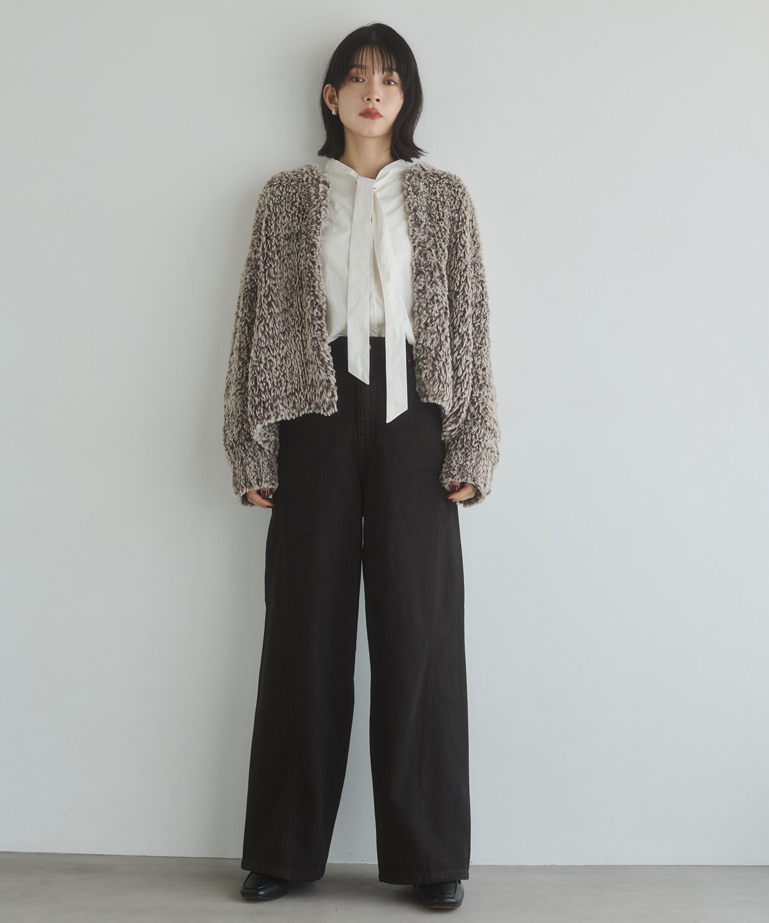 2WAY BOWTIE BLOUSE