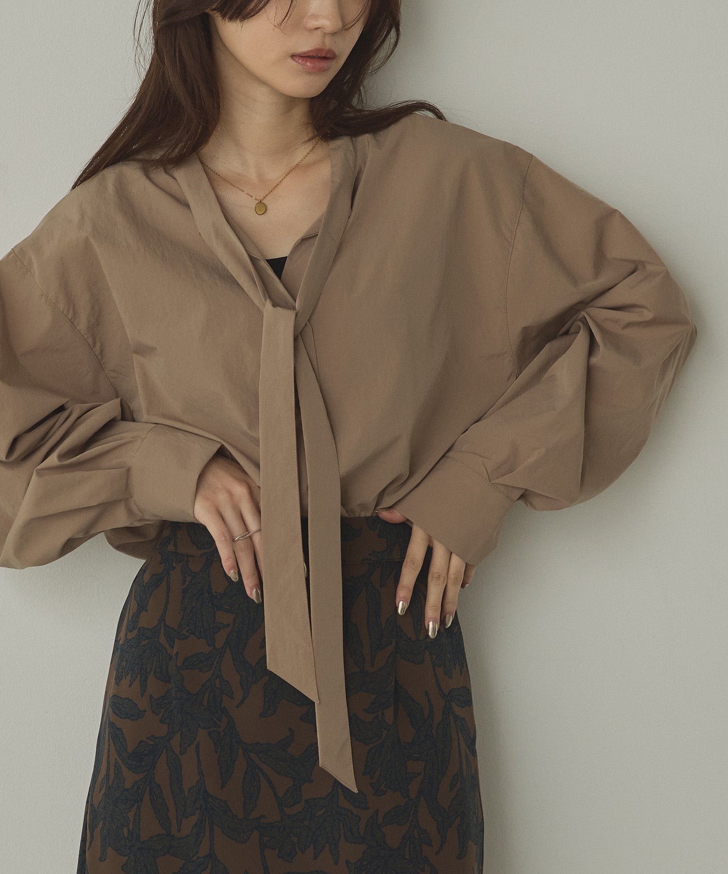 2WAY BOWTIE BLOUSE