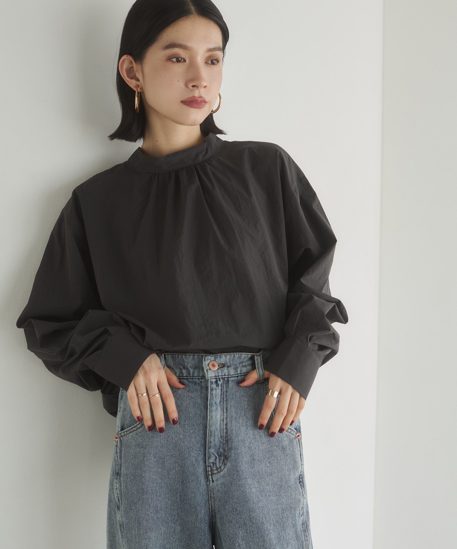 2WAY BOWTIE BLOUSE