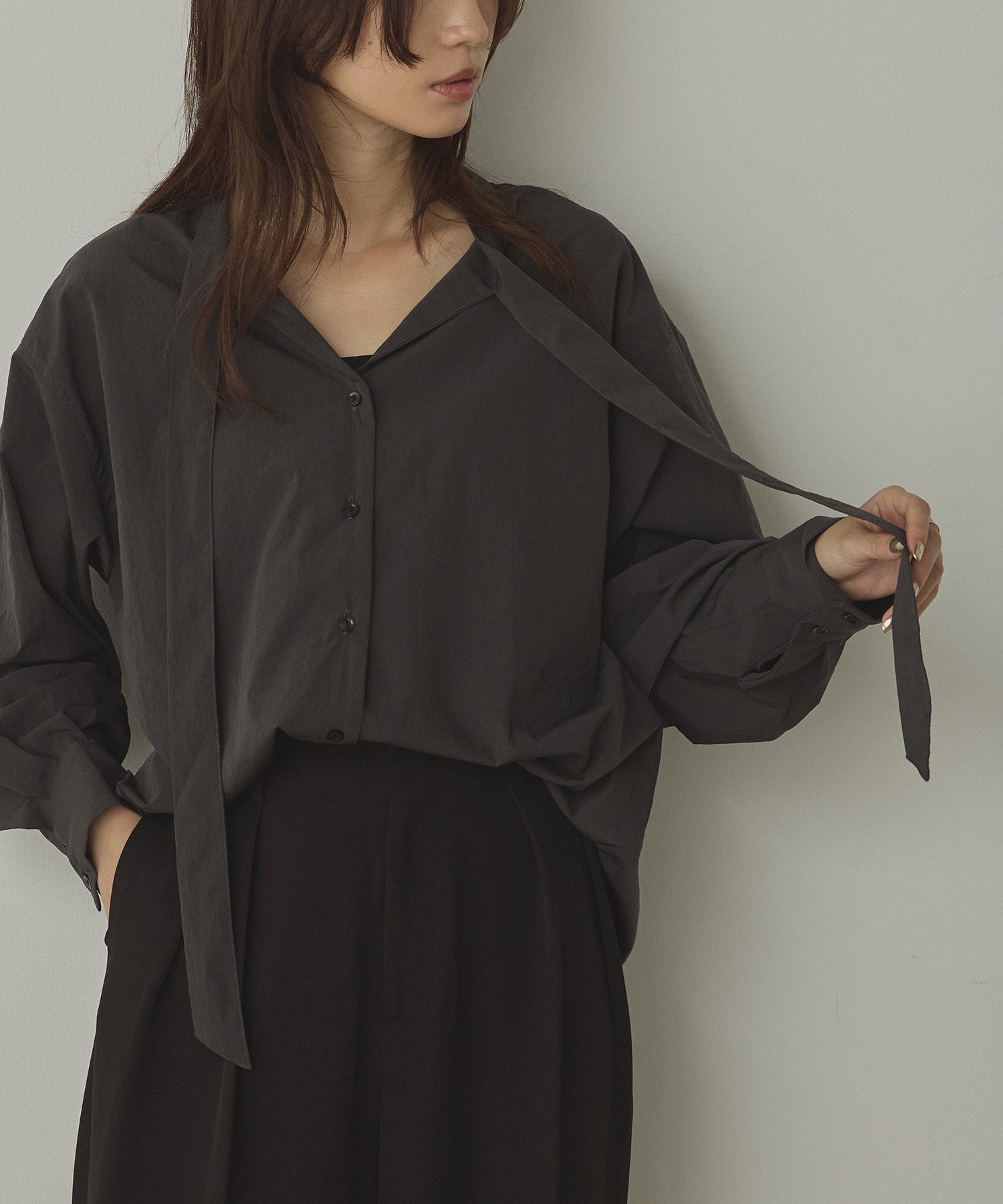 2WAY BOWTIE BLOUSE