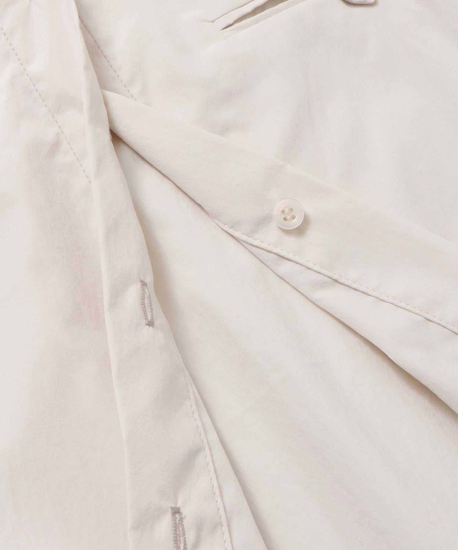 ポリエステルブロード 丈2WAYシャツ