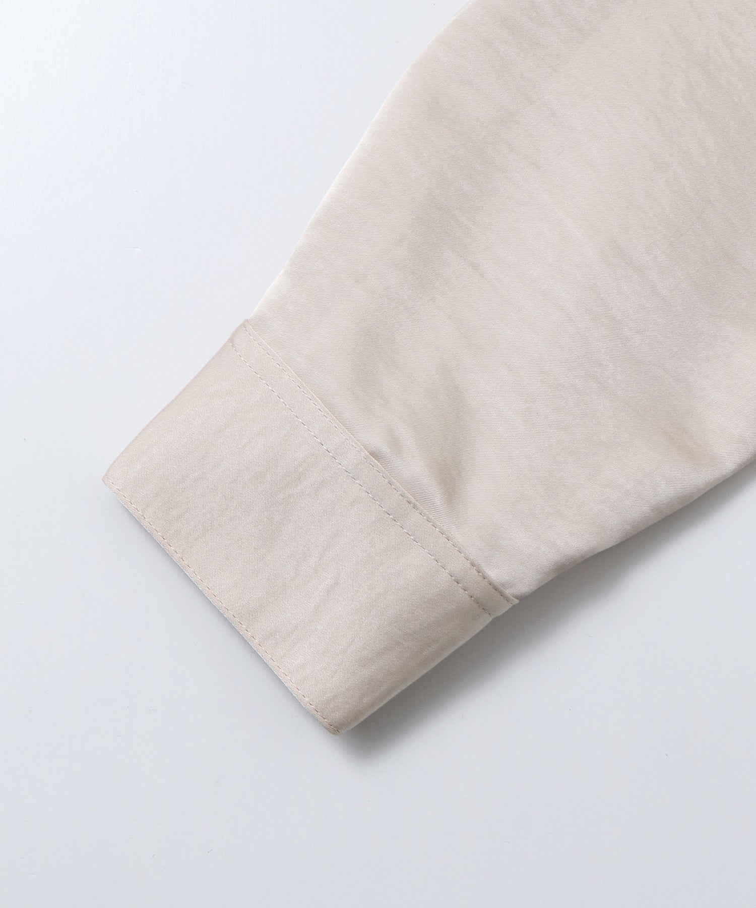 マットサテン オーバーシャツ