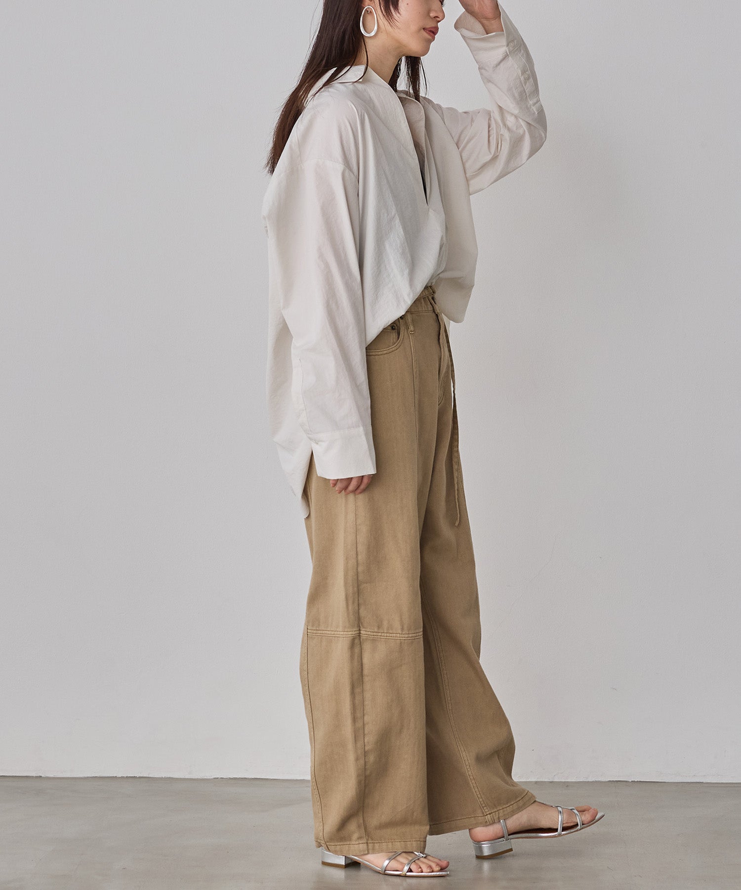 BROAD/TENCEL DENIM SKIPPER SHIRT