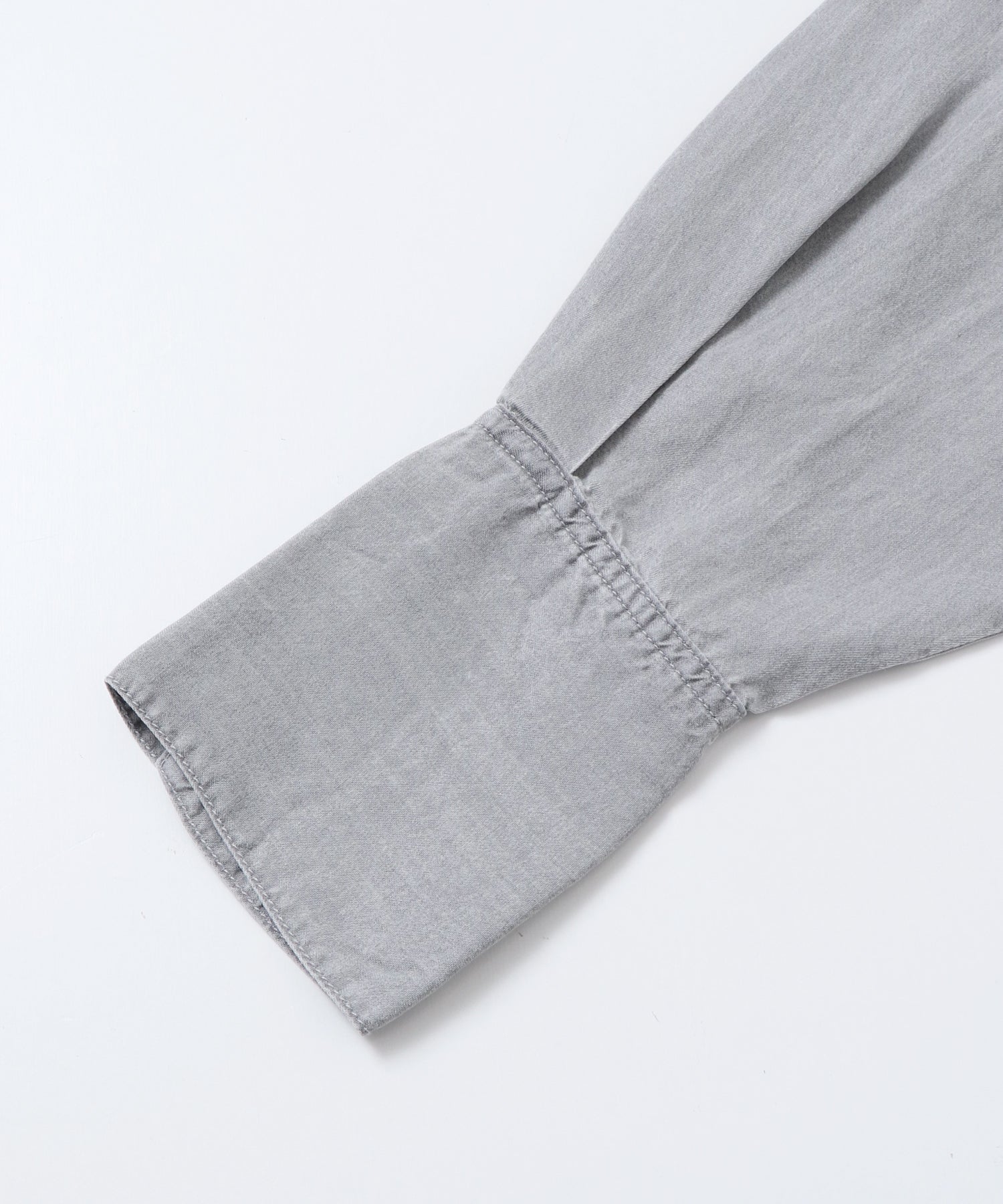 デニム オーバータックシャツ