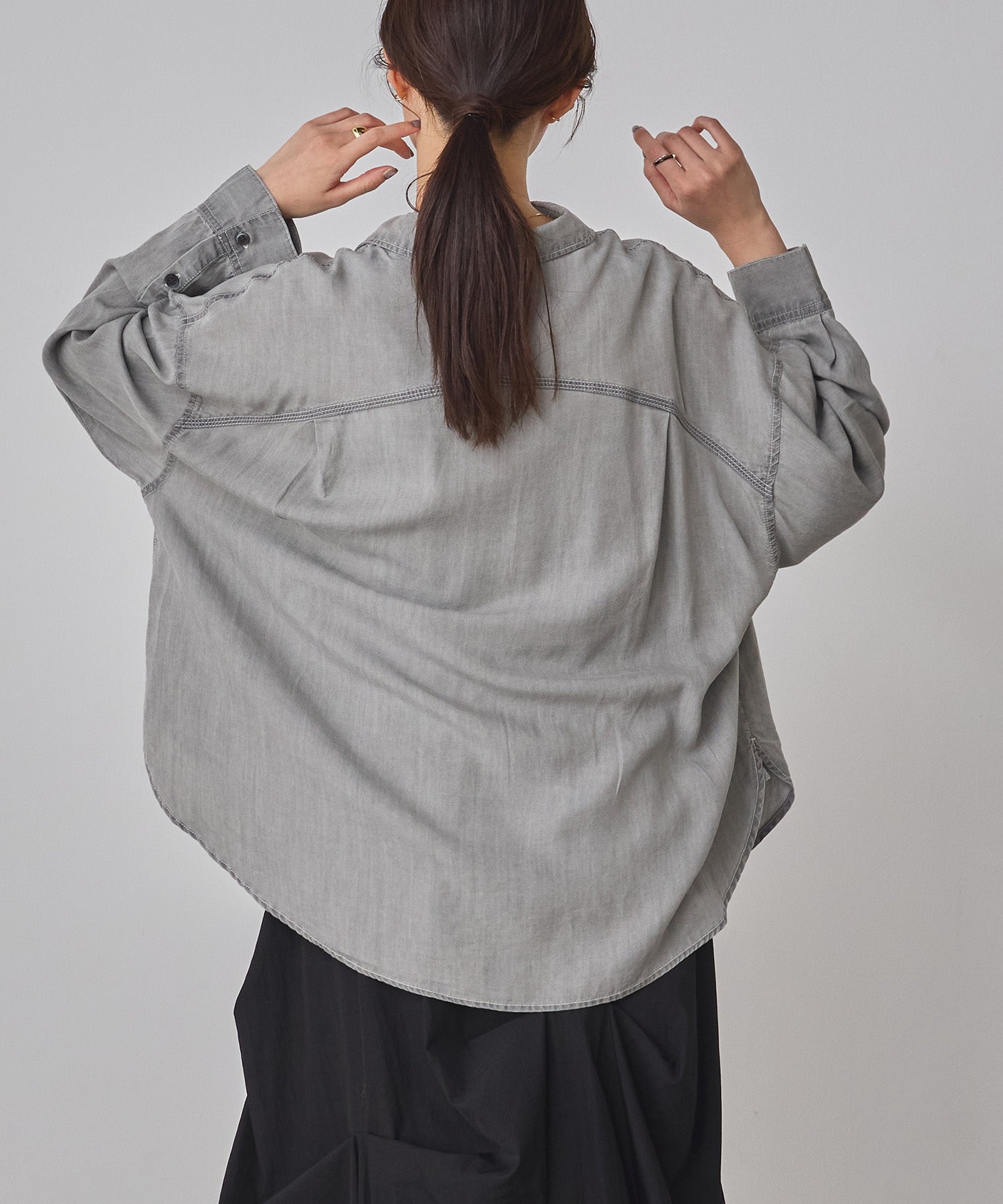 TENCEL DENIM OVERSHIRT